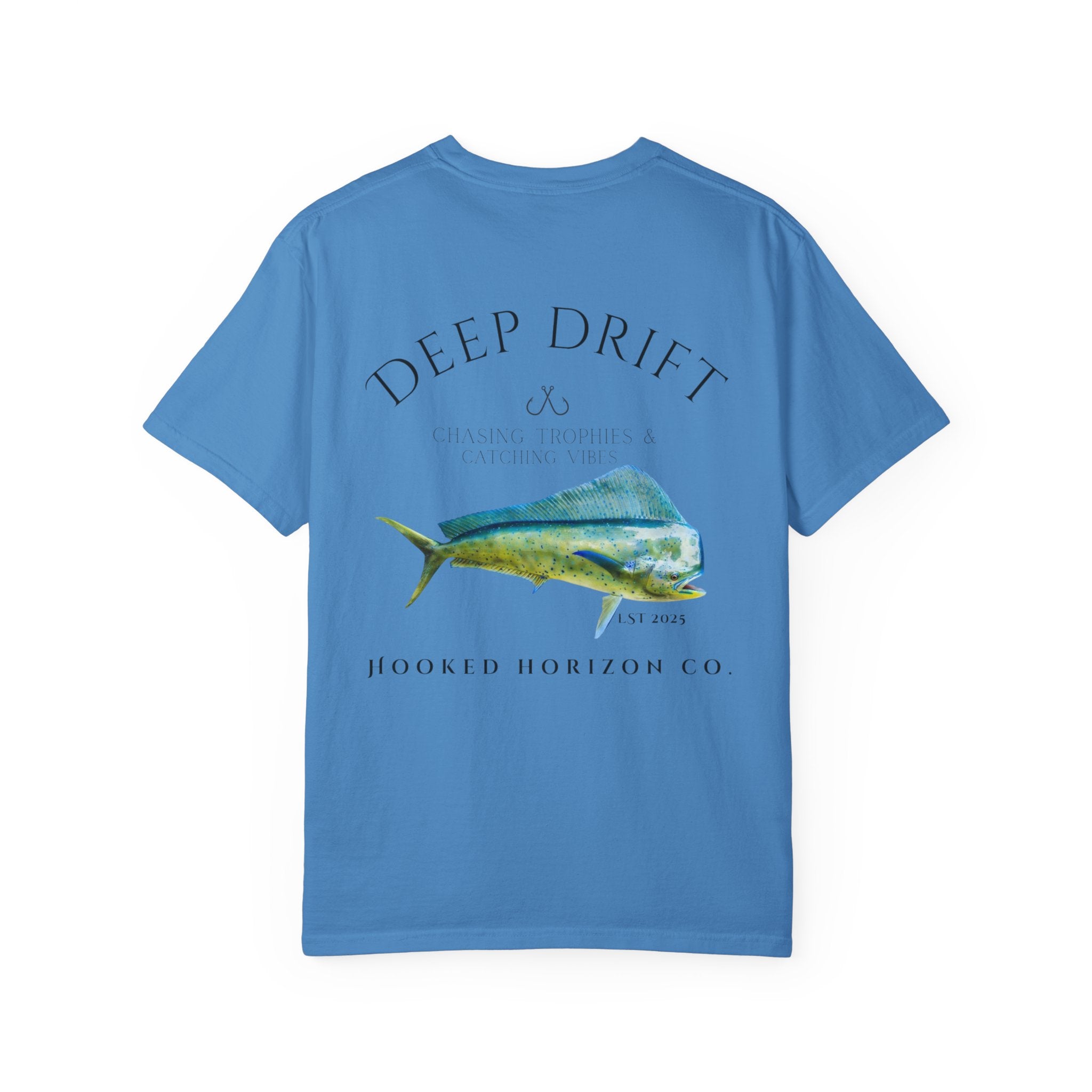 Mahi Mahi Fishing T-shirt, Hooked Horizon Co, Angler Gifts