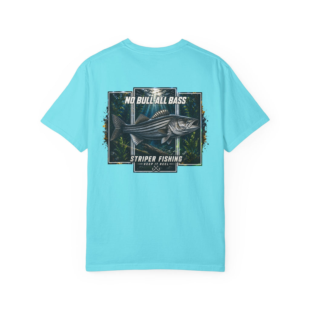 Saltwater Sea Striper Fishing Tee — Hooked Horizon Co.  Angler Gifts Ocean Lover Gifts