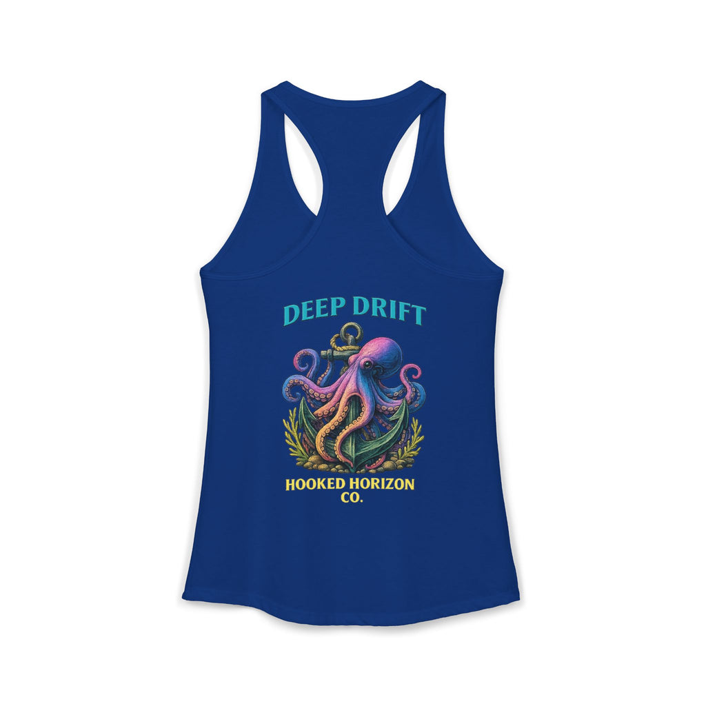 Rainbow Octopus Deep Drift– Hooked Horizon Co. Gifts for Ocean Lovers, Nautical Fashion, Everyday Comfort, Perfect Gift for Her