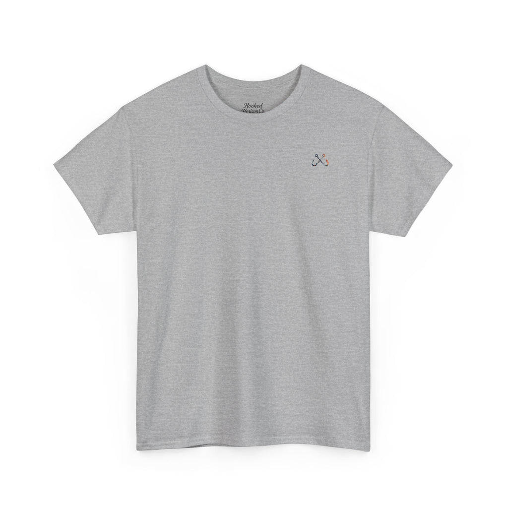 Hammer Head Hooked Horizon Co Tee—Ocean Graphic Tee — "Beloved" Ray Design