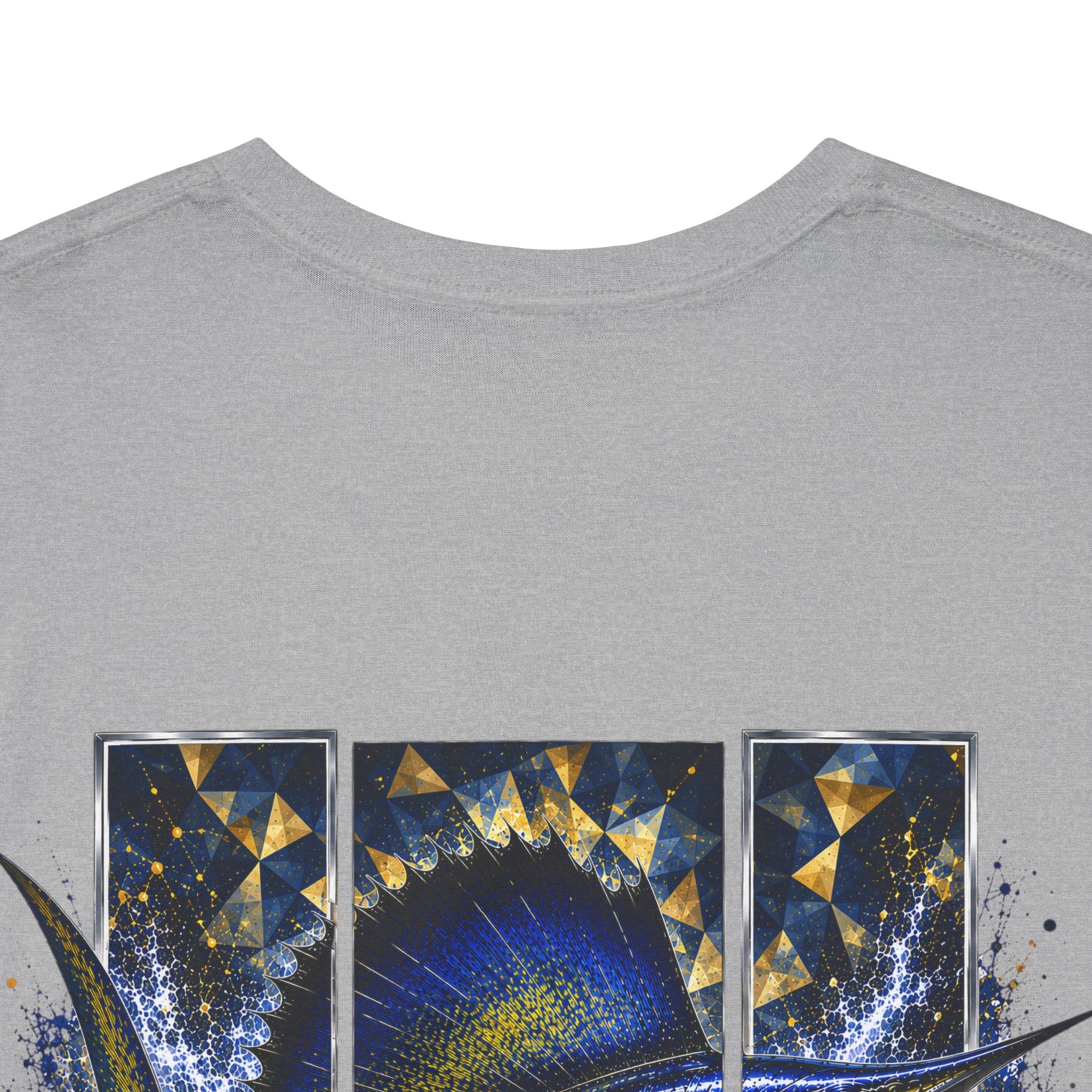 Sail Fish Hooked Horizon Co Tee—Ocean Graphic Tee — "Beloved" Ray Design