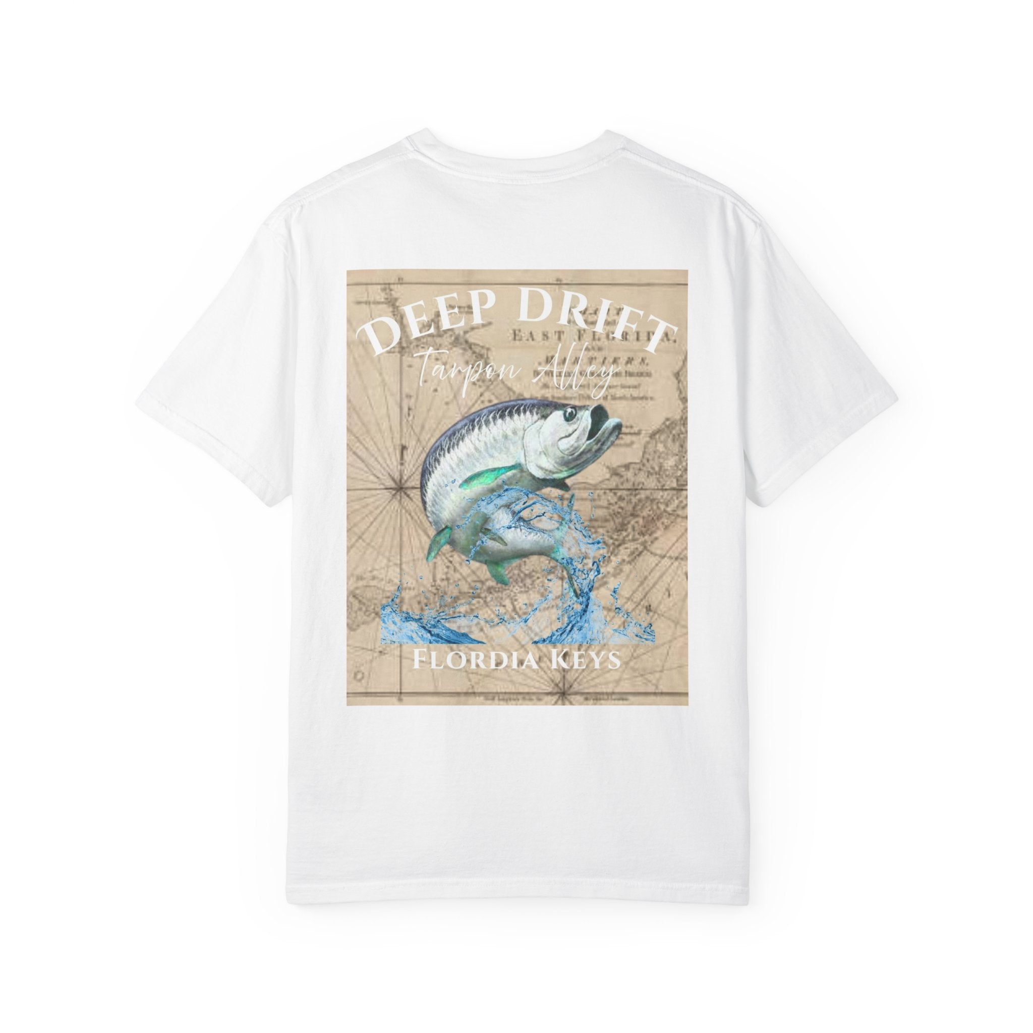 Tarpon Alley Fishing T-Shirt - Florida Keys Fishing Tee for Angler Lovers