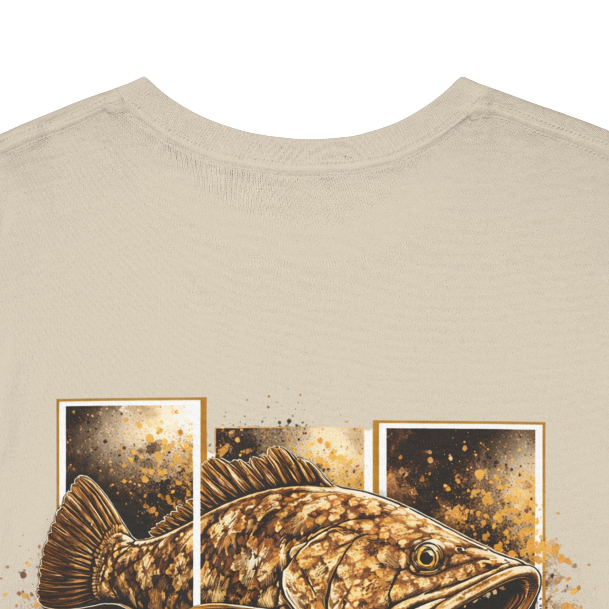 Grouper Hooked Horizon Co Tee—Ocean Graphic Tee — "Beloved" Ray Design