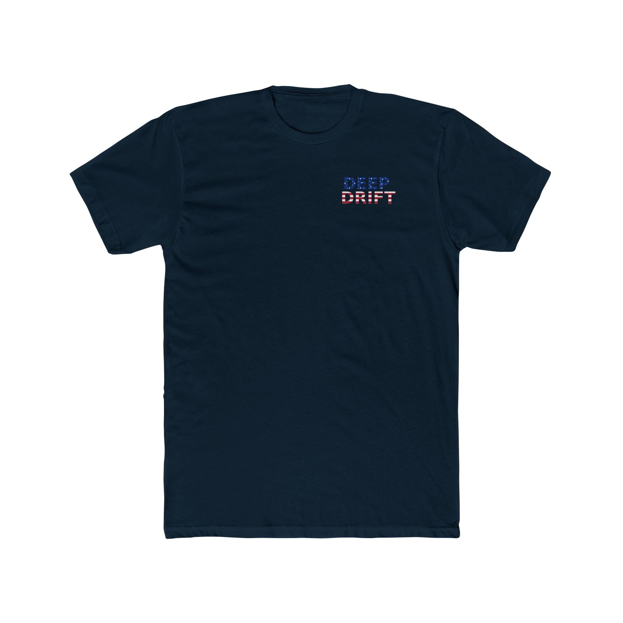 USA Deep Drift Marlin Tee — Patriotic Hooked Horizon Co. Fishing T-Shirt