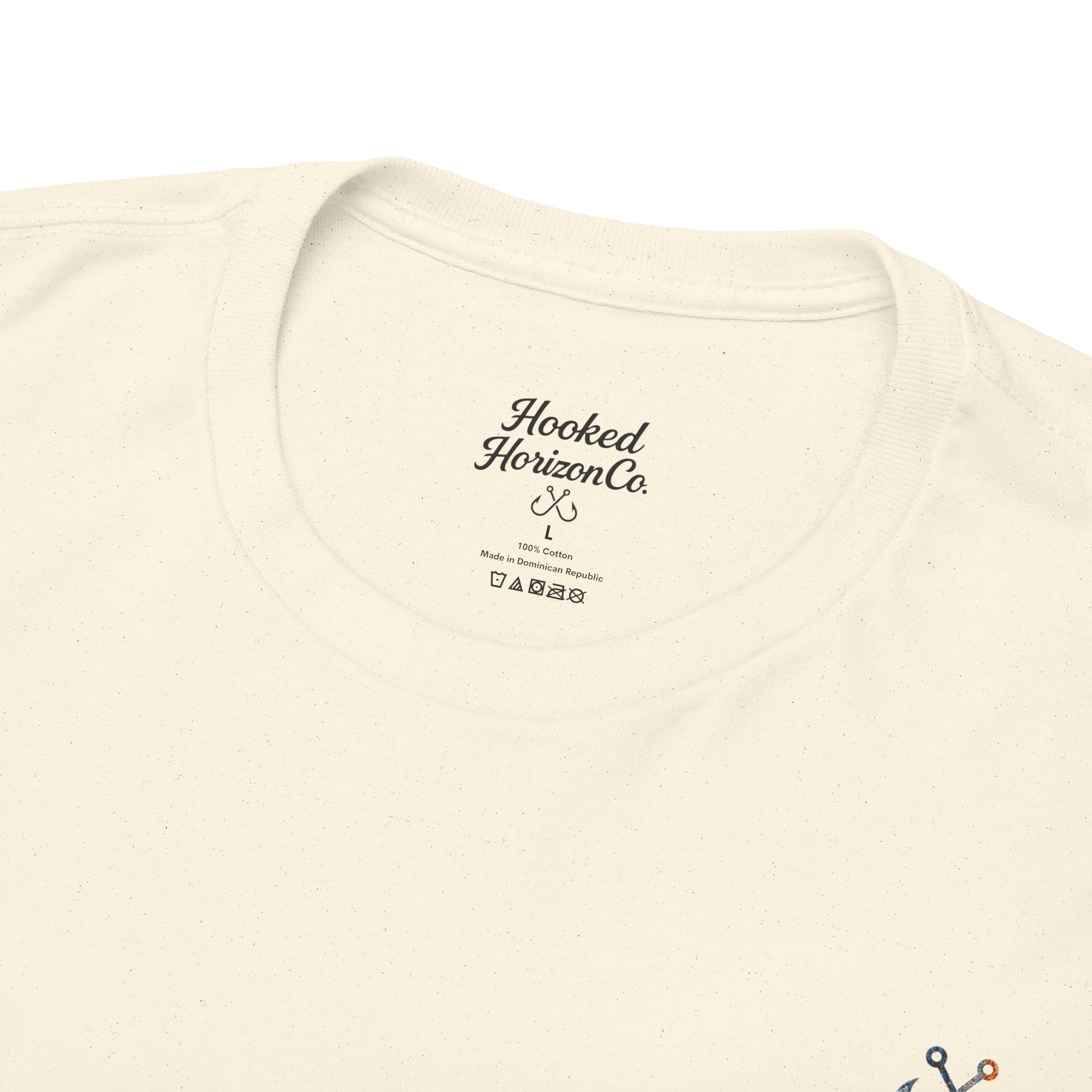 Hammer Head Hooked Horizon Co Tee—Ocean Graphic Tee — "Beloved" Ray Design