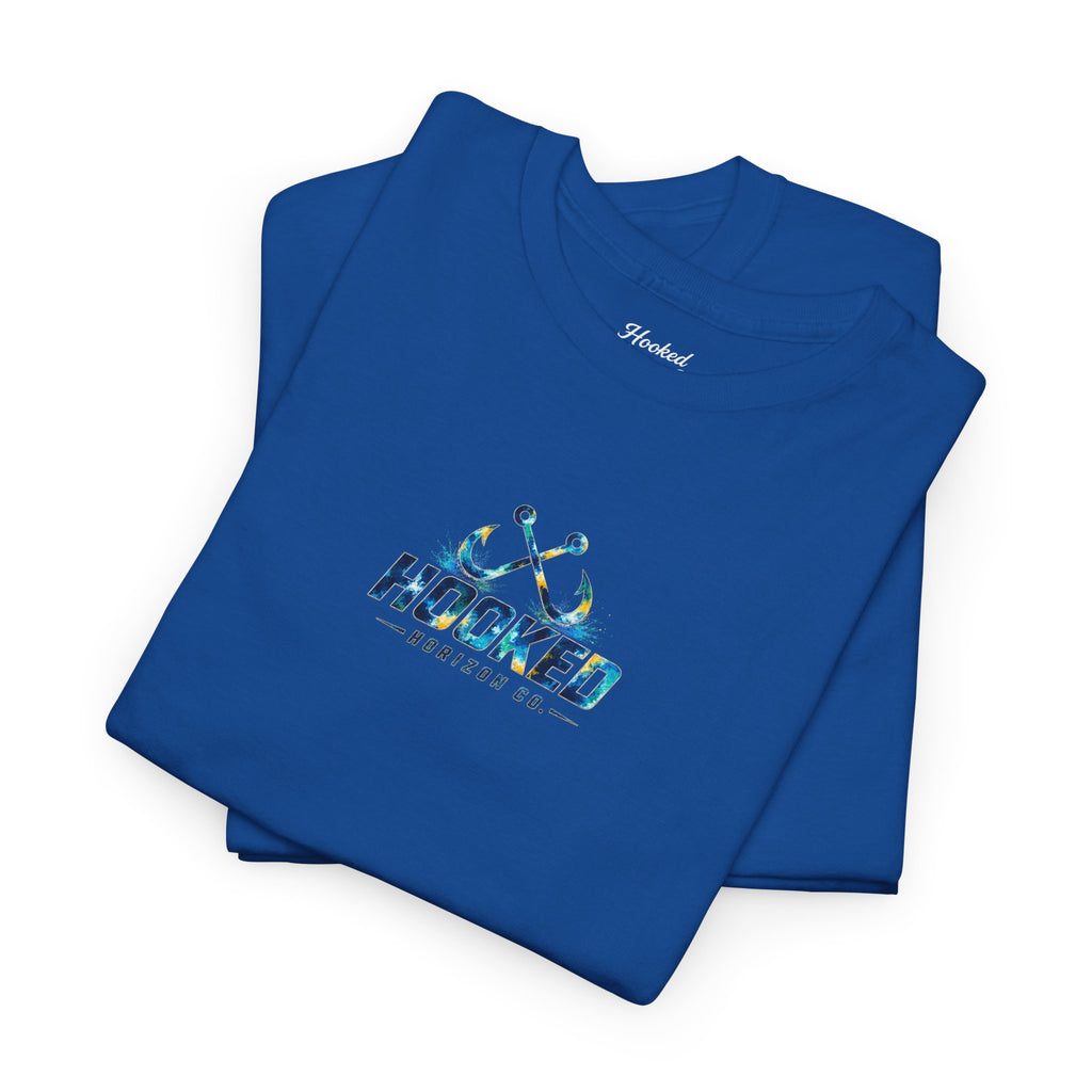 Barracuda Hooked Horizon Co Tee—Ocean Graphic Tee — "Beloved" Ray Design