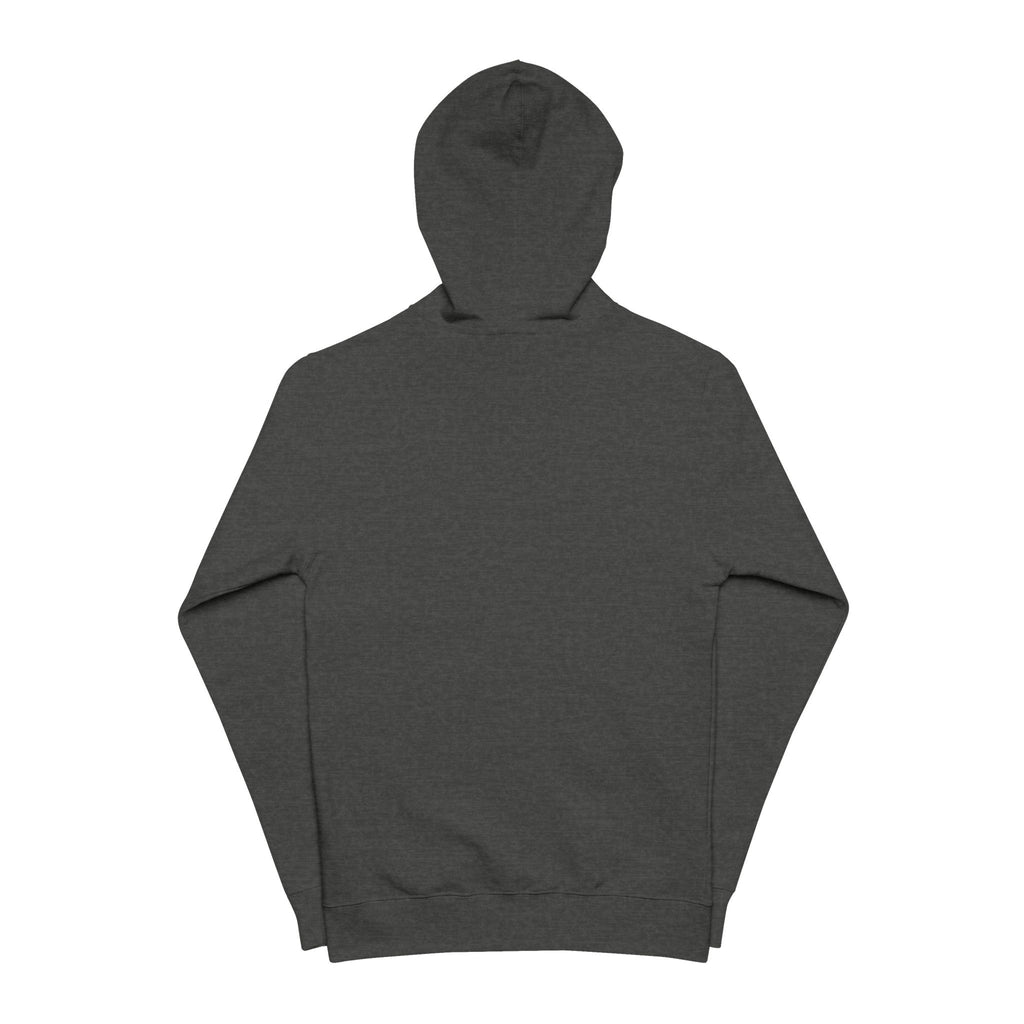 Hooked Horizon Co. Zip Hoodie — 'Wander Often' Minimal Chest Logo