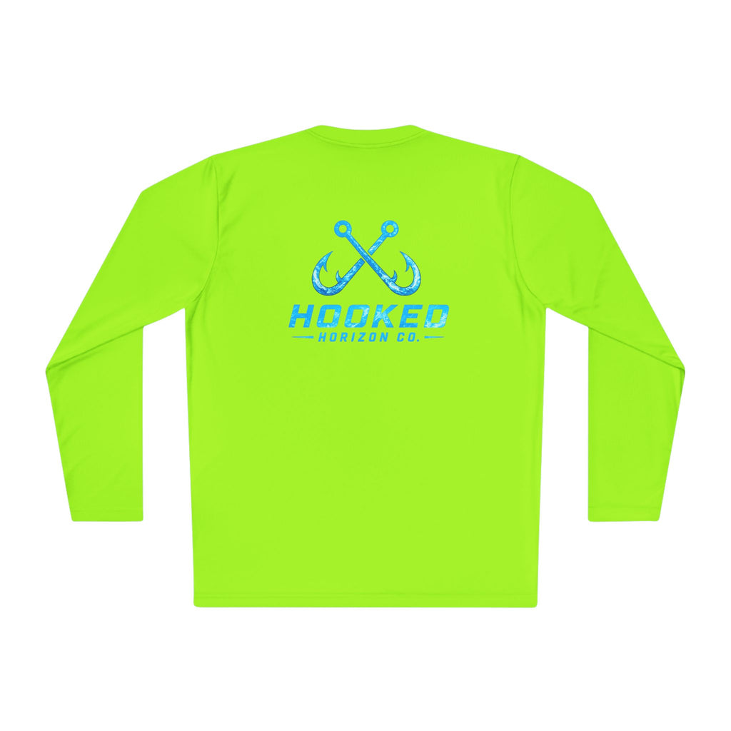 Moisture Wicking Classic Logo Tee—Horizon Co. Anchors Long Sleeve Tee — Lightweight Fishing Shirt