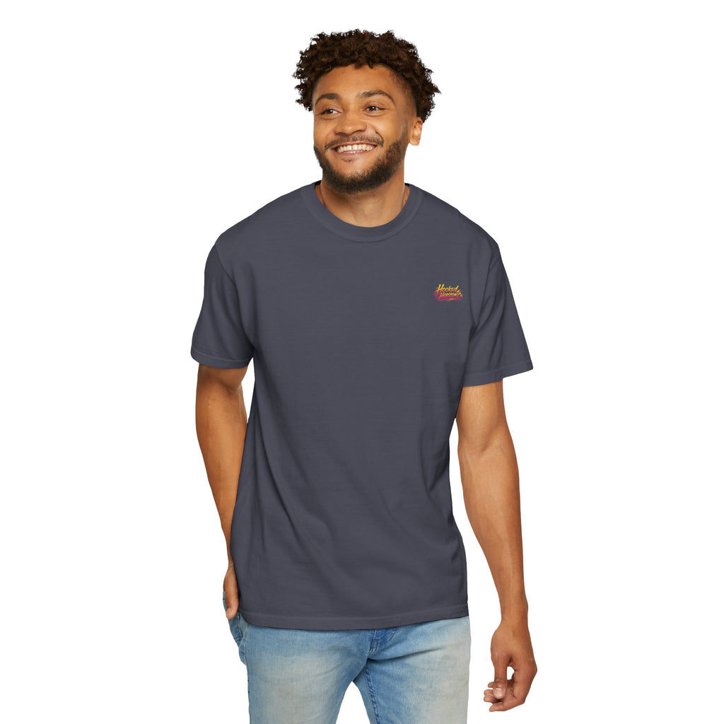 Hooked & Hammered Fishing T-shirt, Hooked Horizon Co, Angler Gifts, Shark Lovers