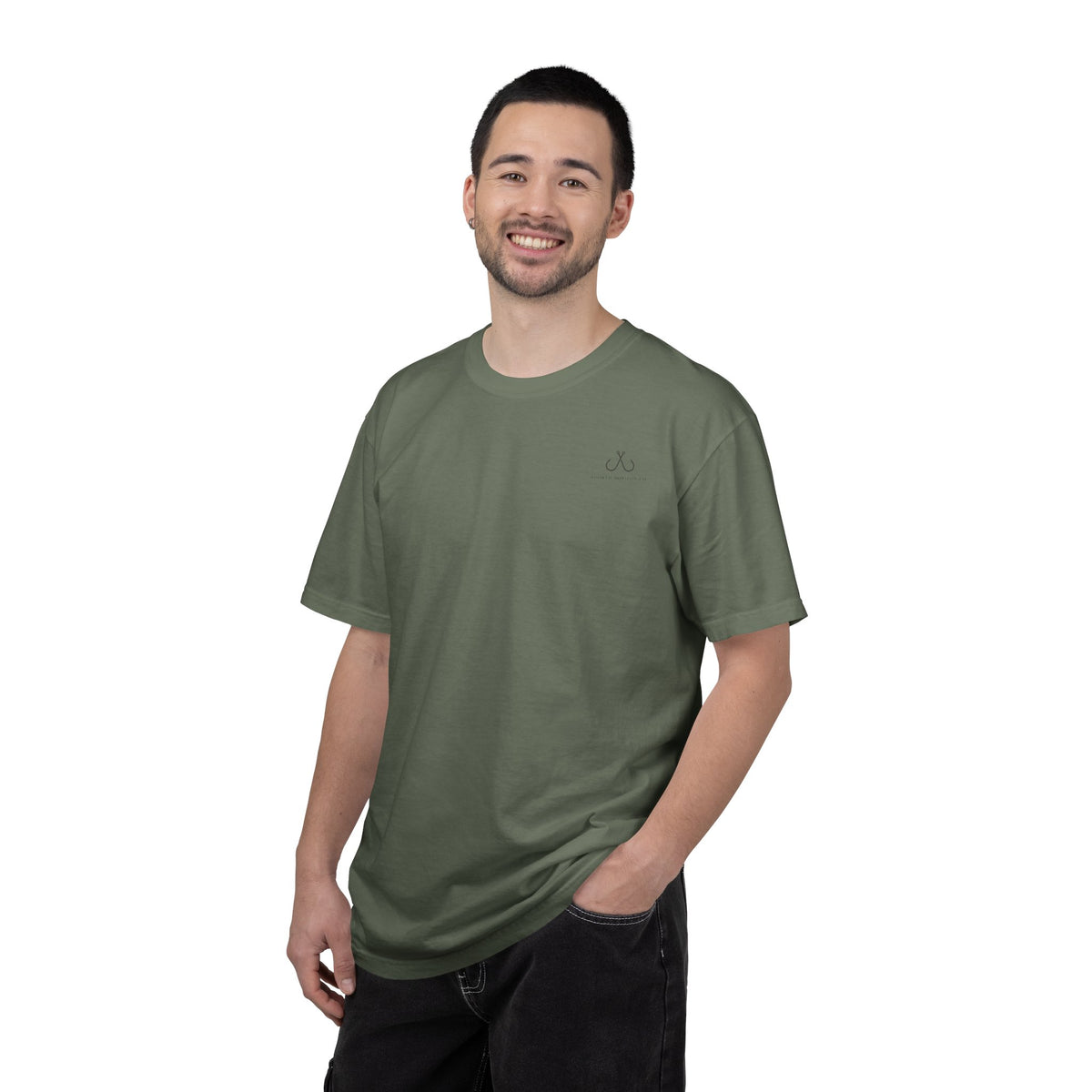 Deep Drift Fishing T-Shirt - Green & Blue Fishing Tee for Angler Lovers, Hammer Head Shark, Ocean Tee