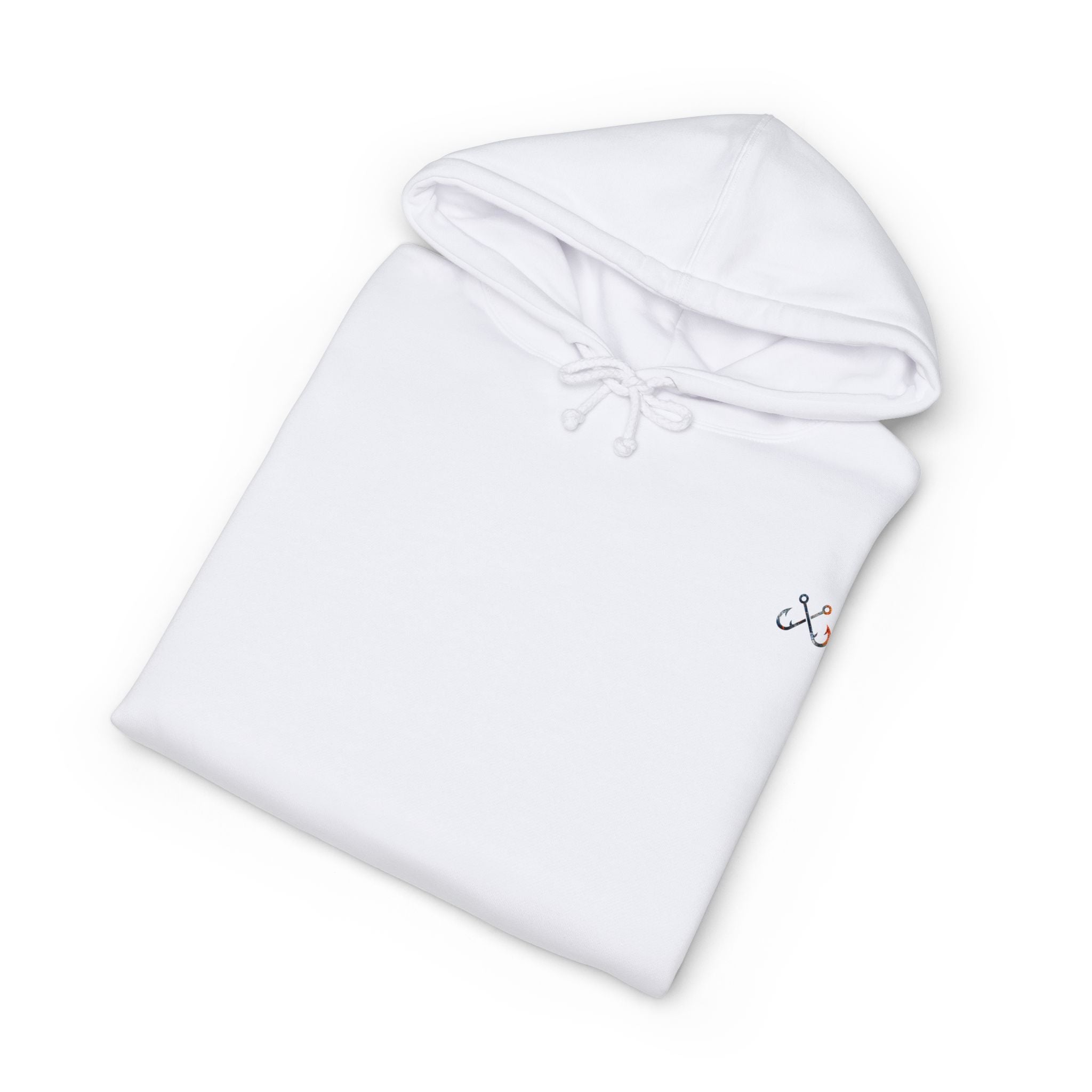 Hammer Head Hoodie Hooked Horizon Co. — Fishing Back Graphic Hoodie, Multiple Color Variations