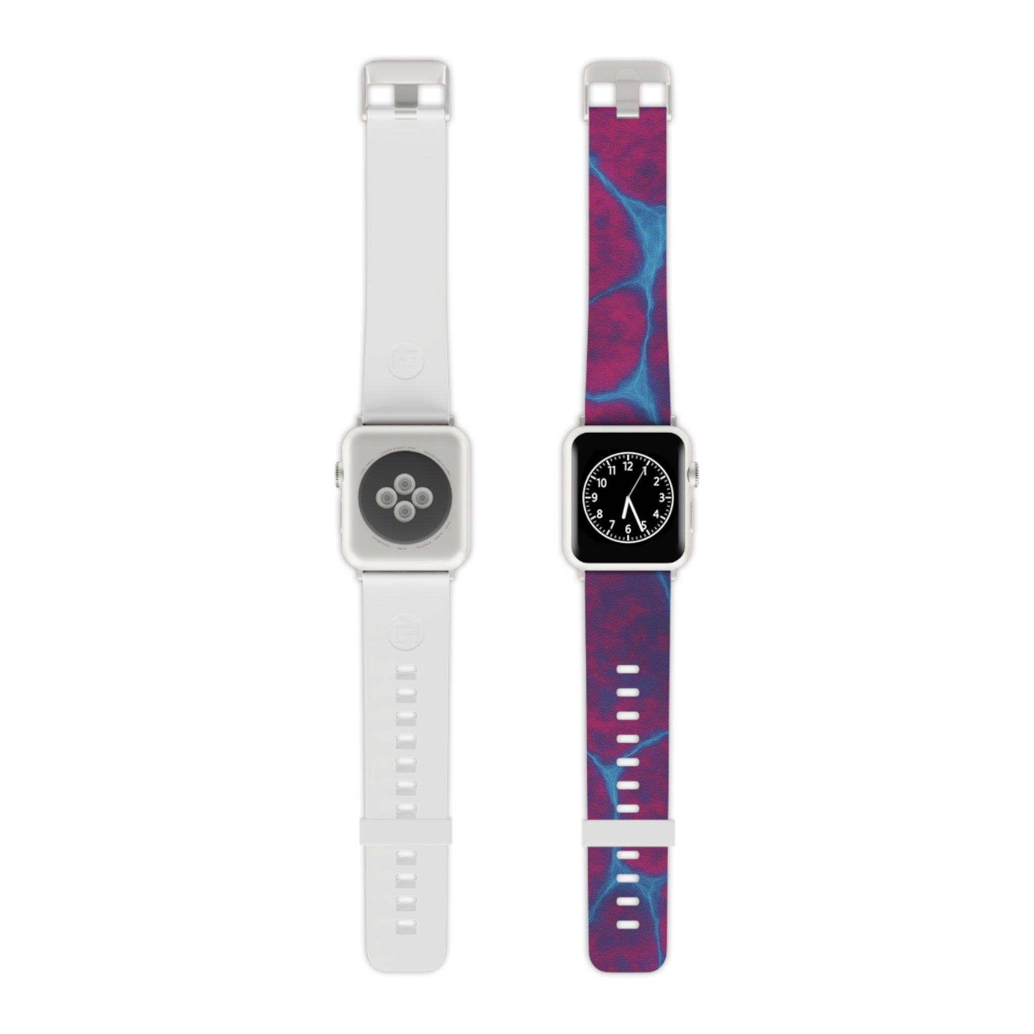 Magenta & Turquoise Lava Inspired Watch Band for Apple Watch