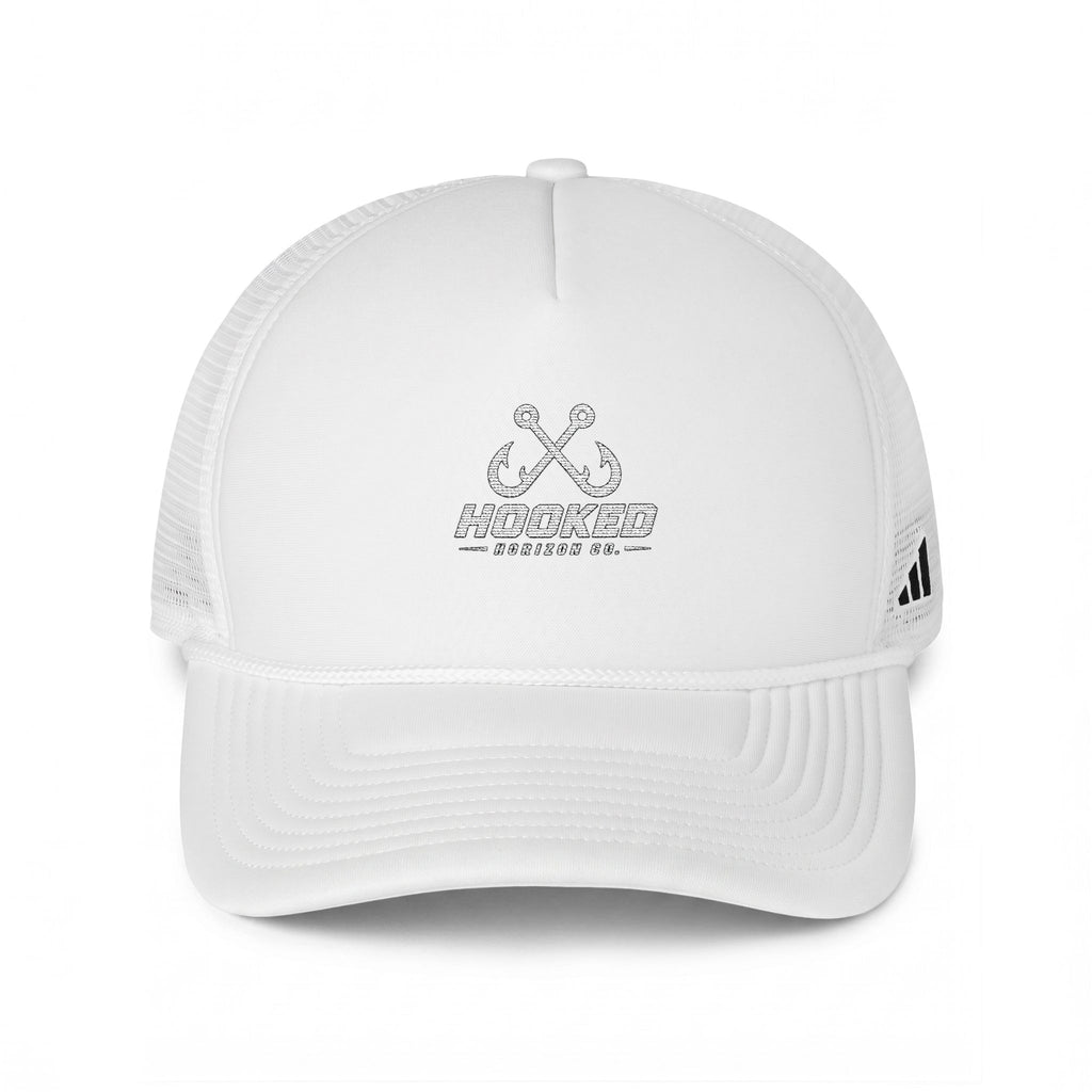 Classic Trucker Cap — "Hooked HorizonCo. " Fishing Logo Mesh Hat
