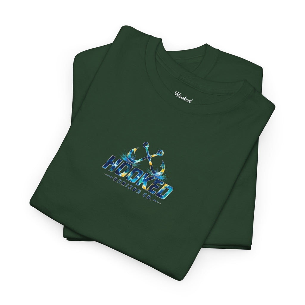 Barracuda Hooked Horizon Co Tee—Ocean Graphic Tee — "Beloved" Ray Design