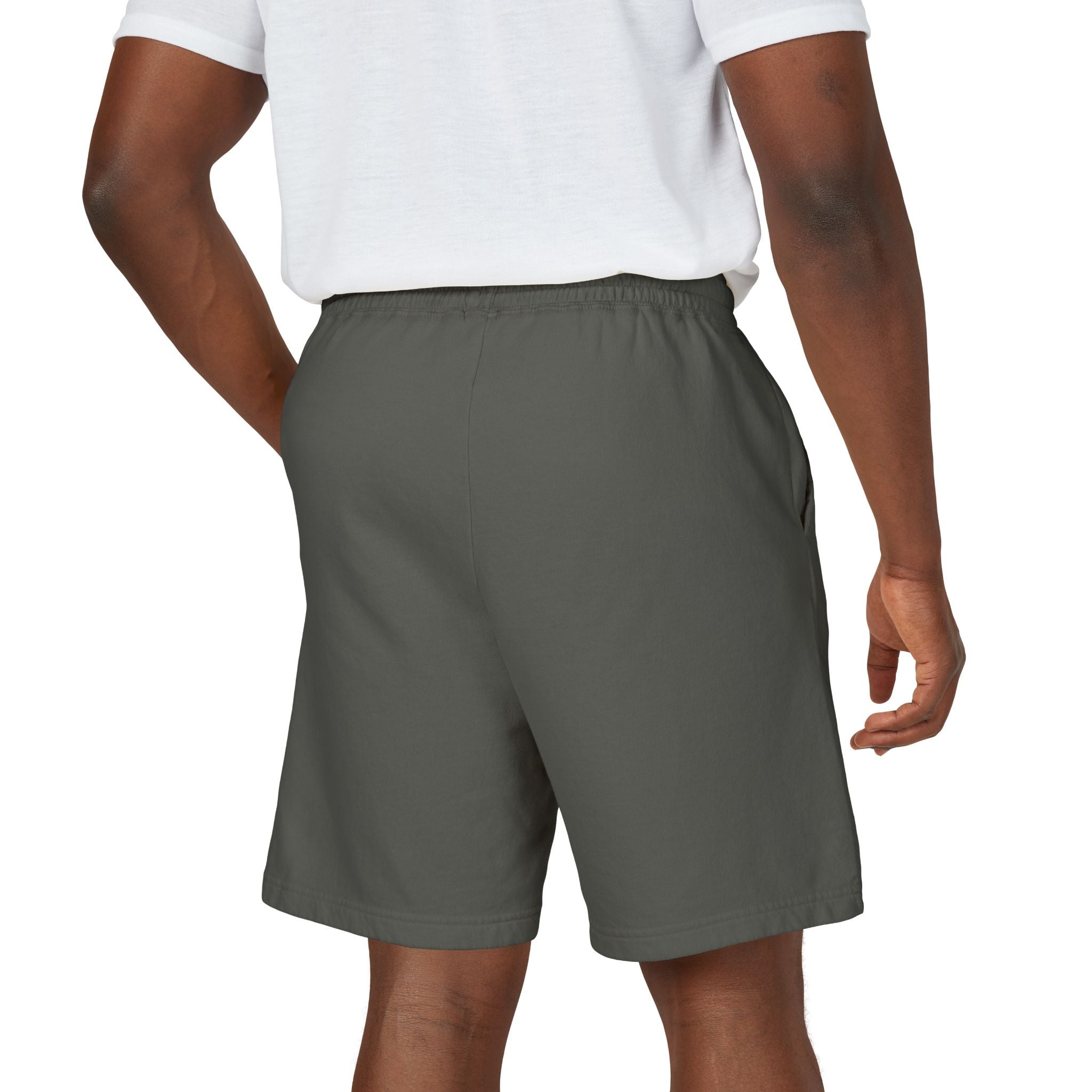 Hooked Horizon Co.  — Ultra Soft Fleece Sweat Shorts — Lightweight Garment-Dyed Lounge Shorts
