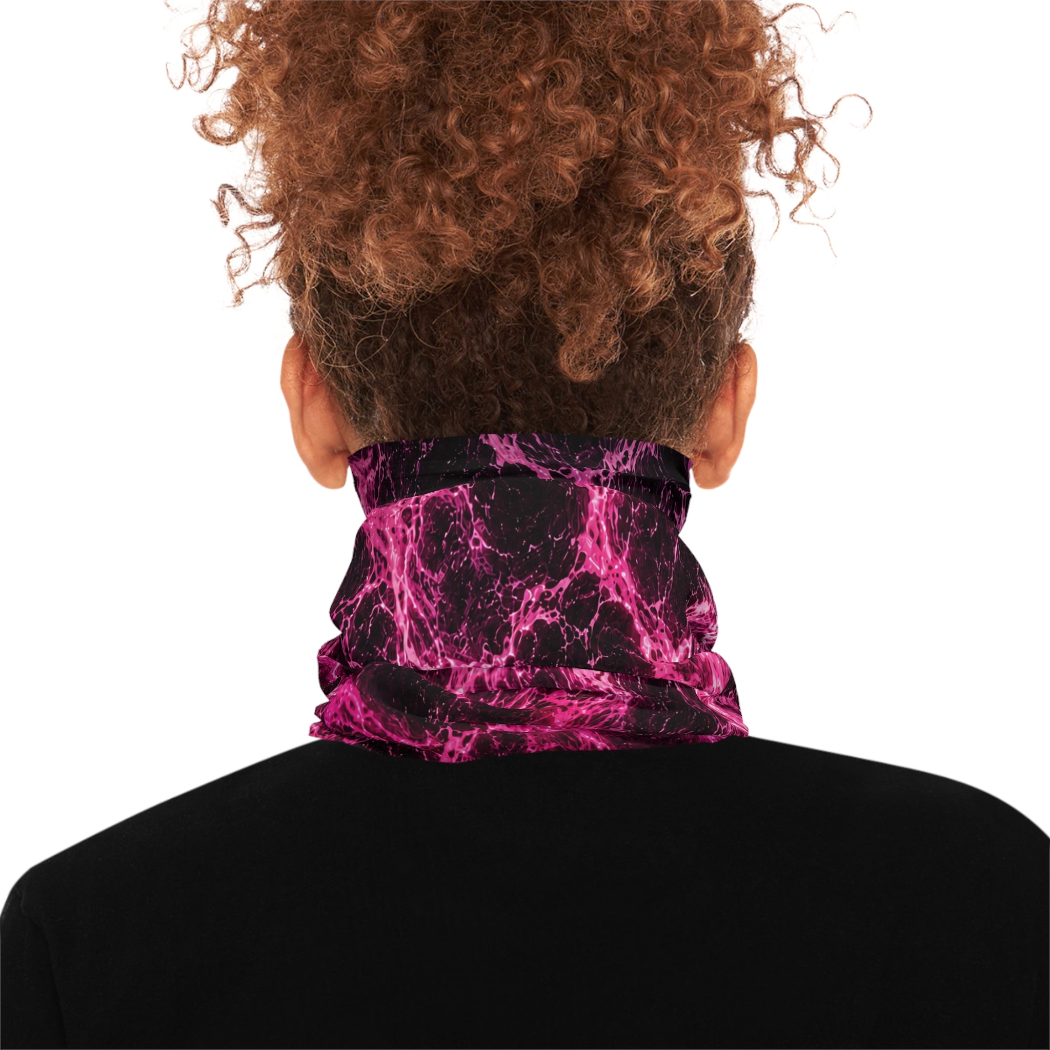 Pink Lightning Wave — Hooked Horizon Co.  UV Gaiter Fishing Logo