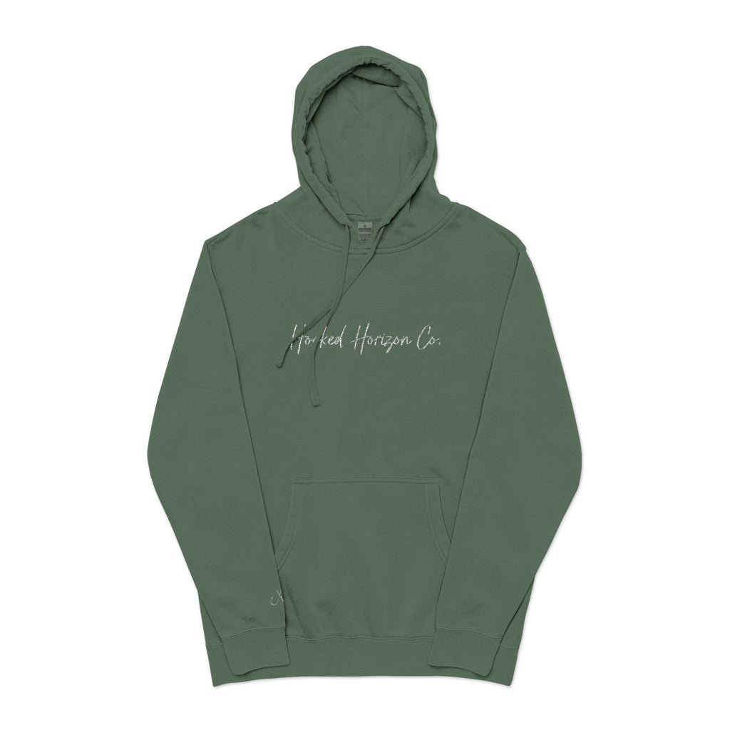 Hooked Horizon Co. — Minimalist Design Unisex Hoodie with Logo