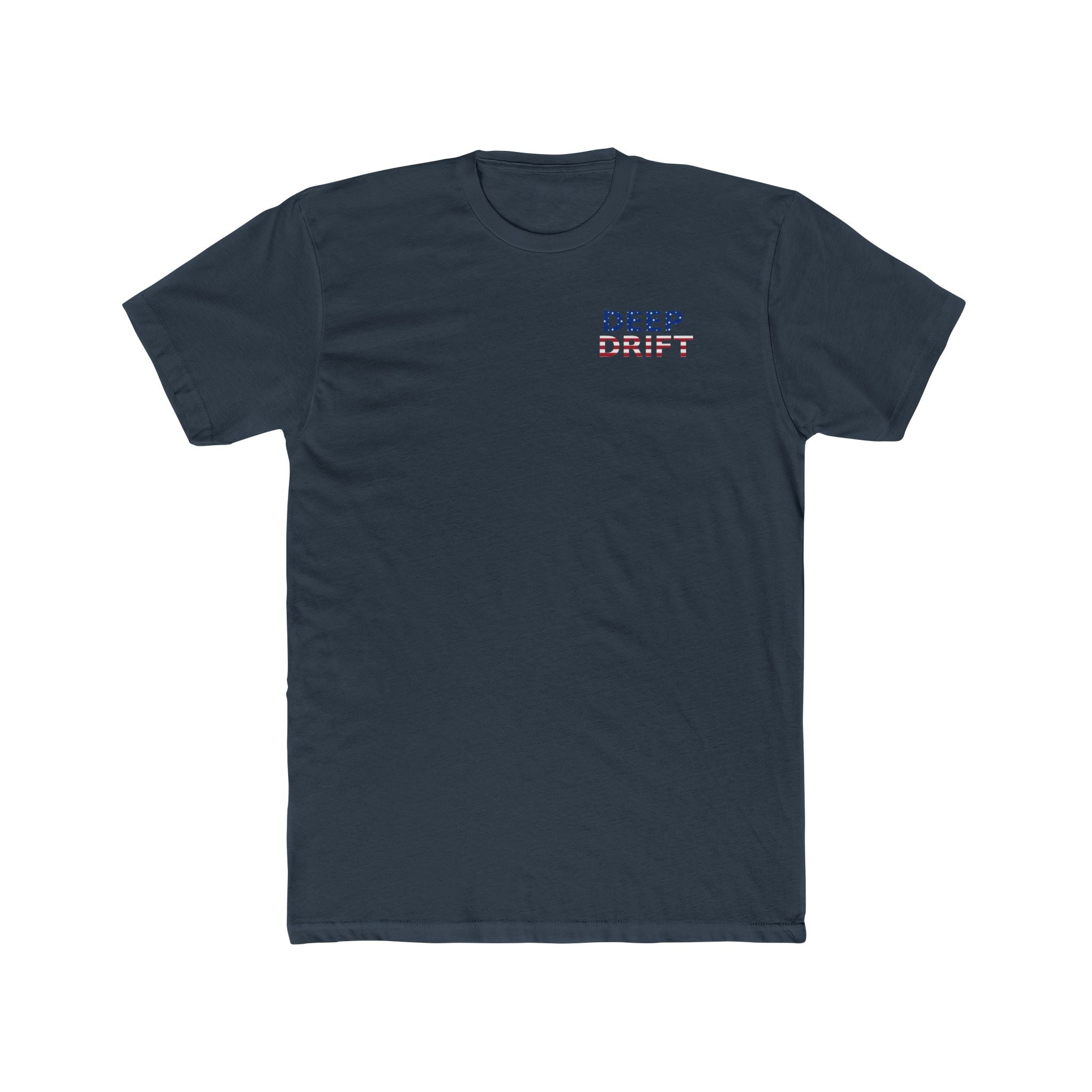 USA Deep Drift Marlin Tee — Patriotic Hooked Horizon Co. Fishing T-Shirt