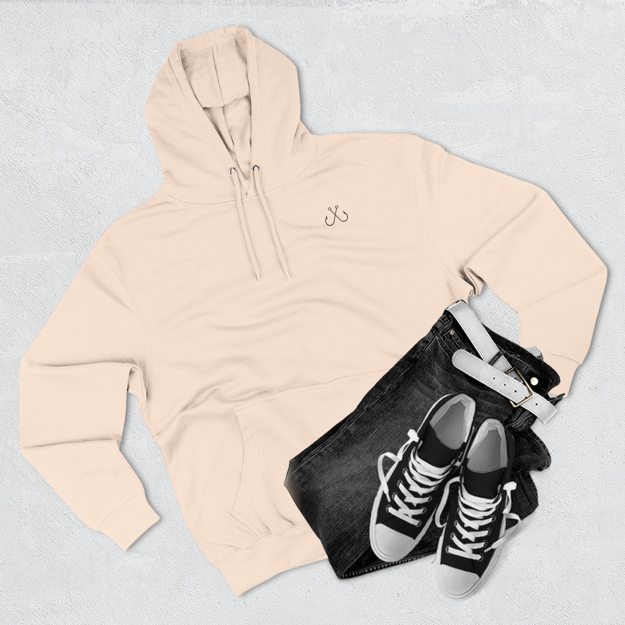 Hammer Head Shark Deep Drift– Hooked Horizon Co. Unisex Zip Hoodie for Ocean Lovers, Nautical Fashion, Cool Weather Gear, Everyday Comfort, Perfect Gift