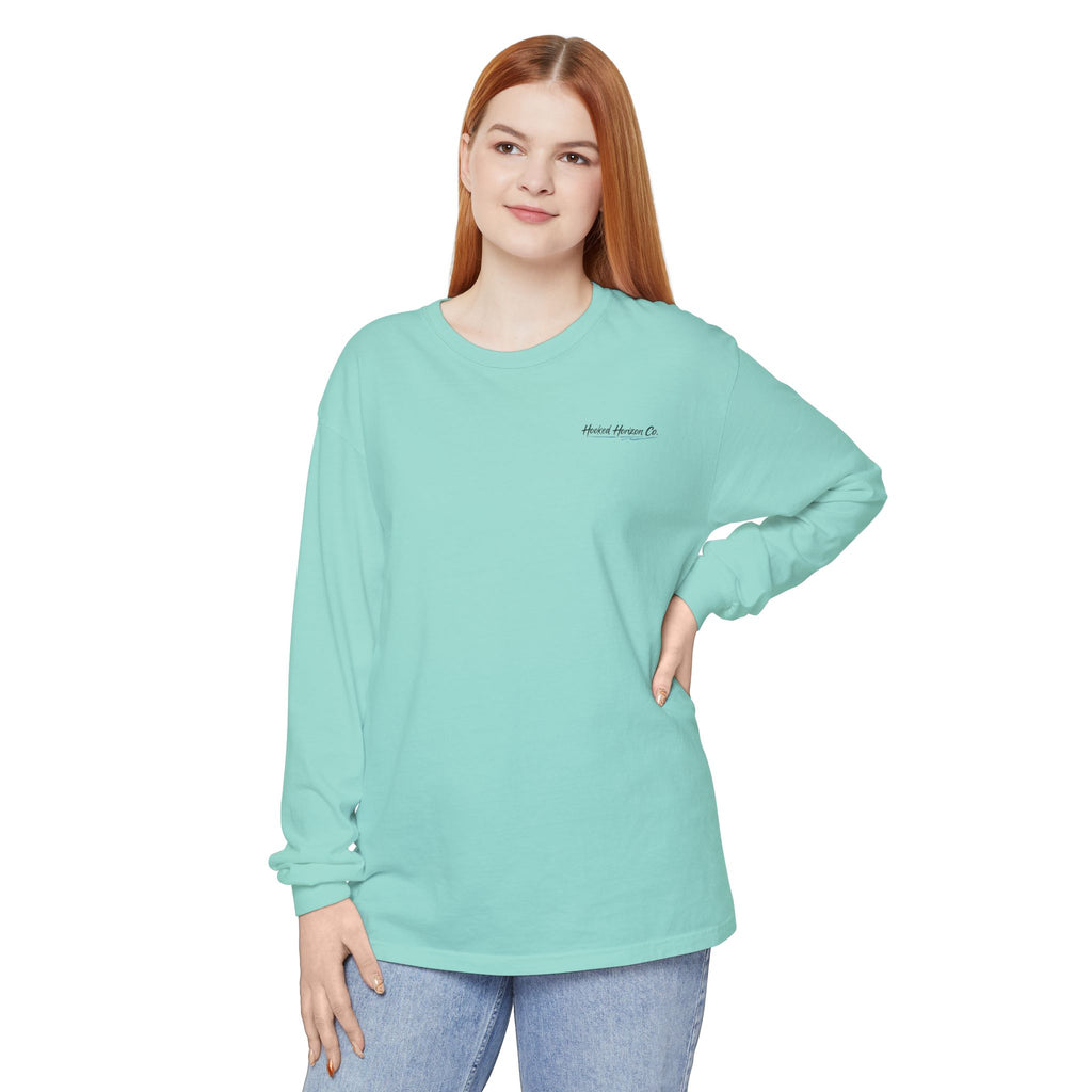 Chasing Legends Tarpon, Mahi Mahi, TunaSaltwater Fish Long Sleeve Tee — Hooked Horizon Co. Graphic Shirt