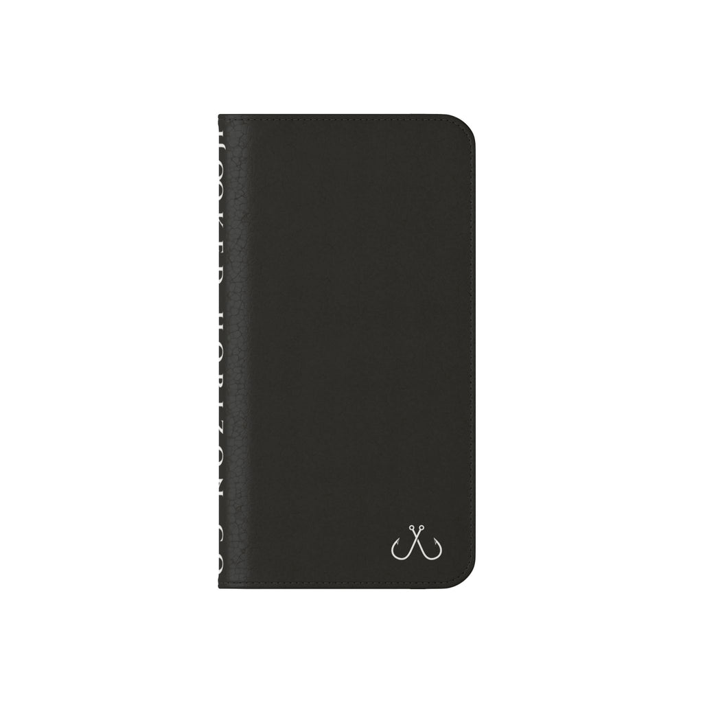 Mahi Mahi Flip Phone Case — Turquoise Water Pattern Wallet Cover