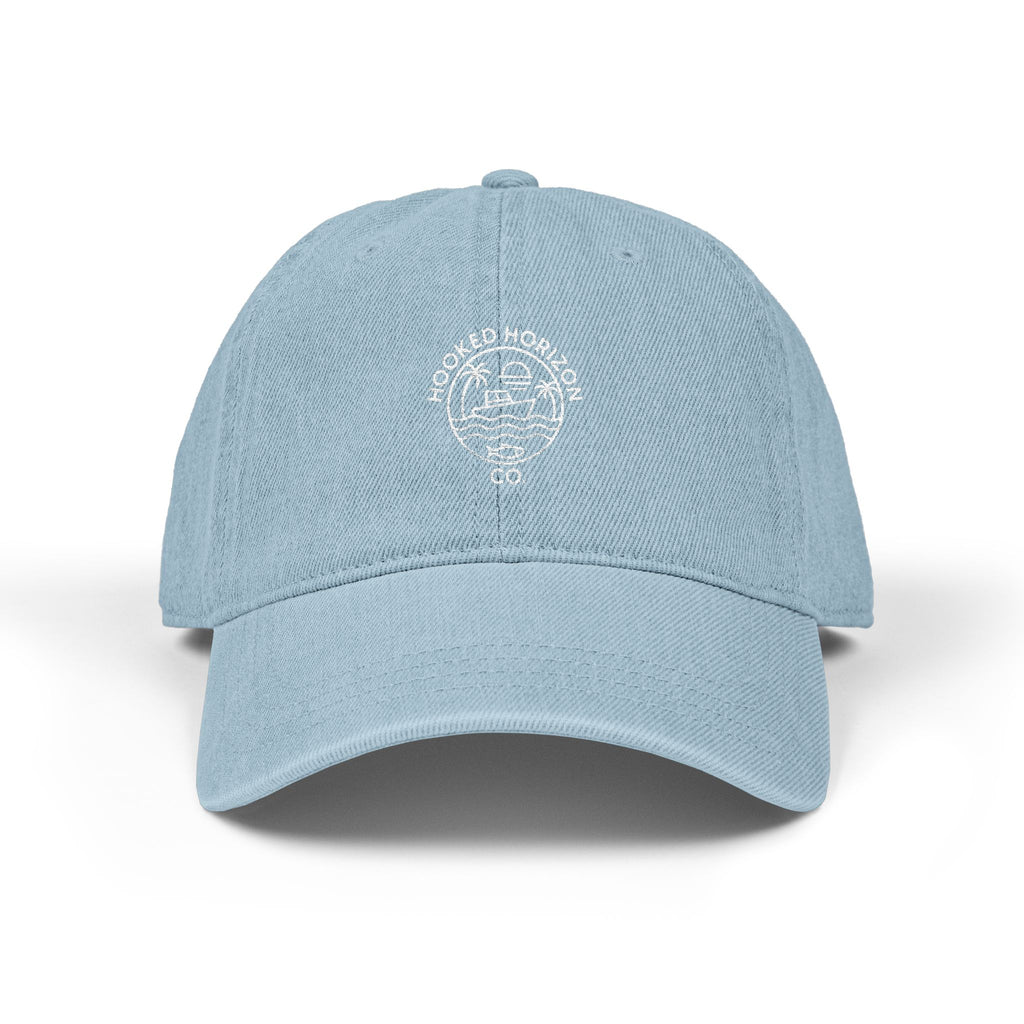 Fishing Boat Hooked Horizon Co. Denim Hat (Embroidery)