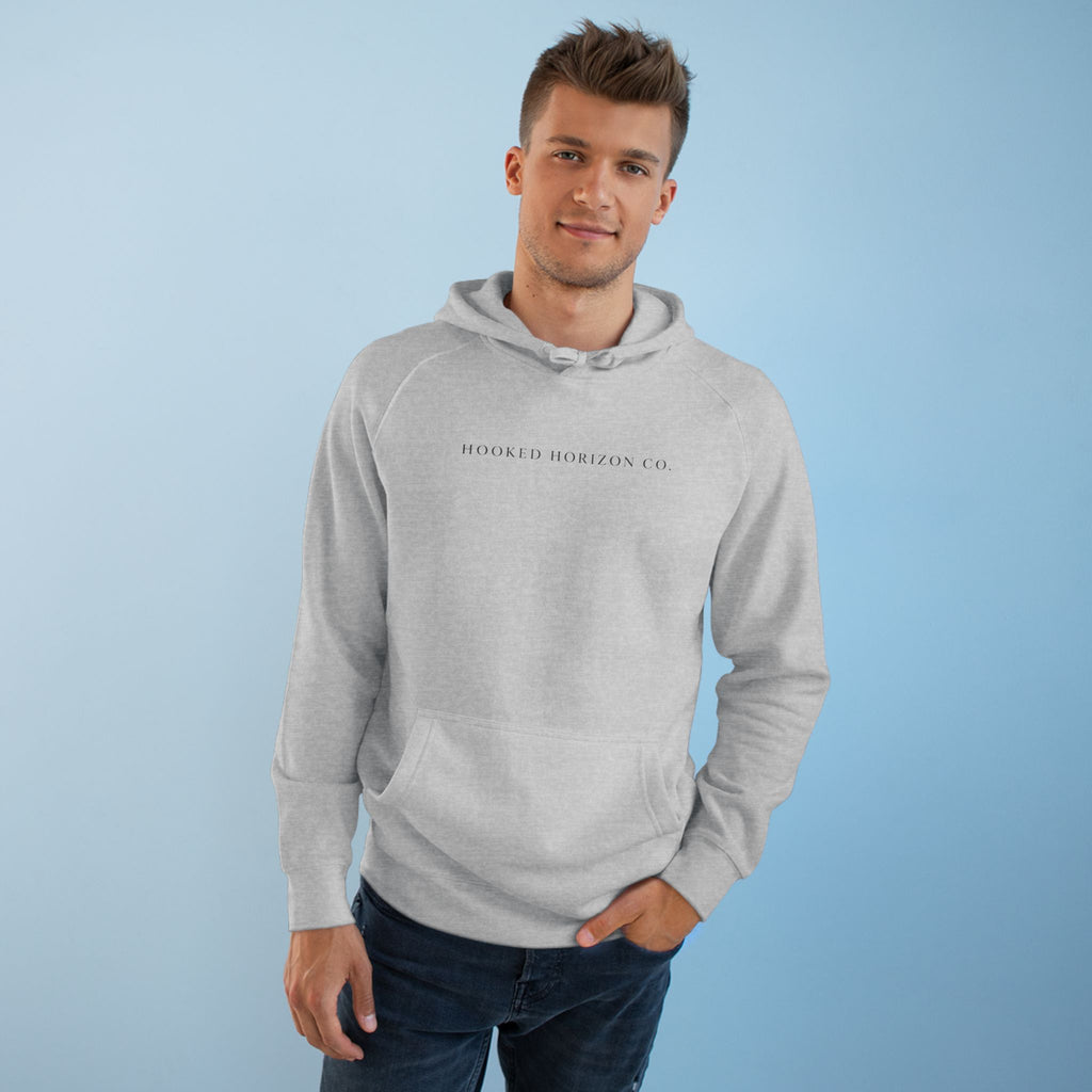 Shark Hoodie— "Deep Drift On The Water" Hooked Horizon Co. Unisex Supply Hoodie