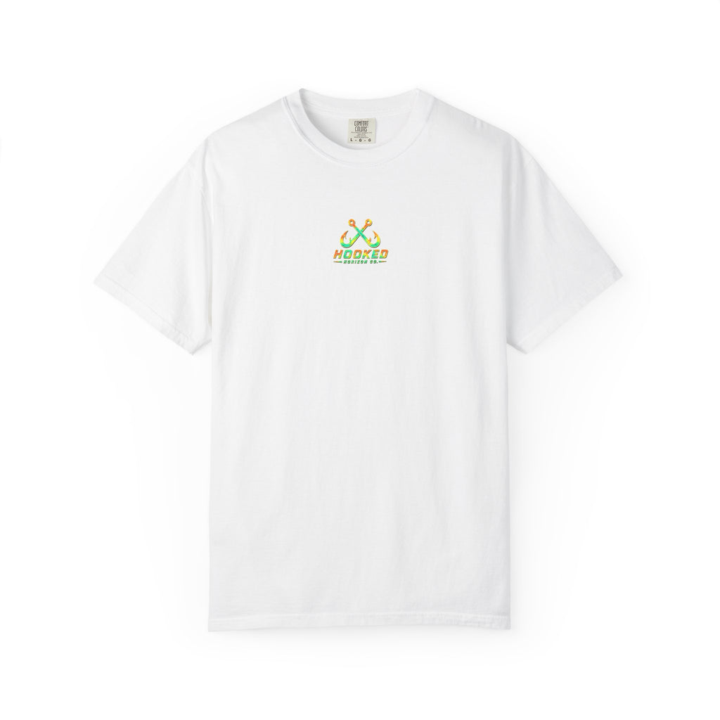 Retro 80s Tripple Fish Fishing Tee — Hooked Horizon Co.  Angler Gifts Ocean Lover Gifts