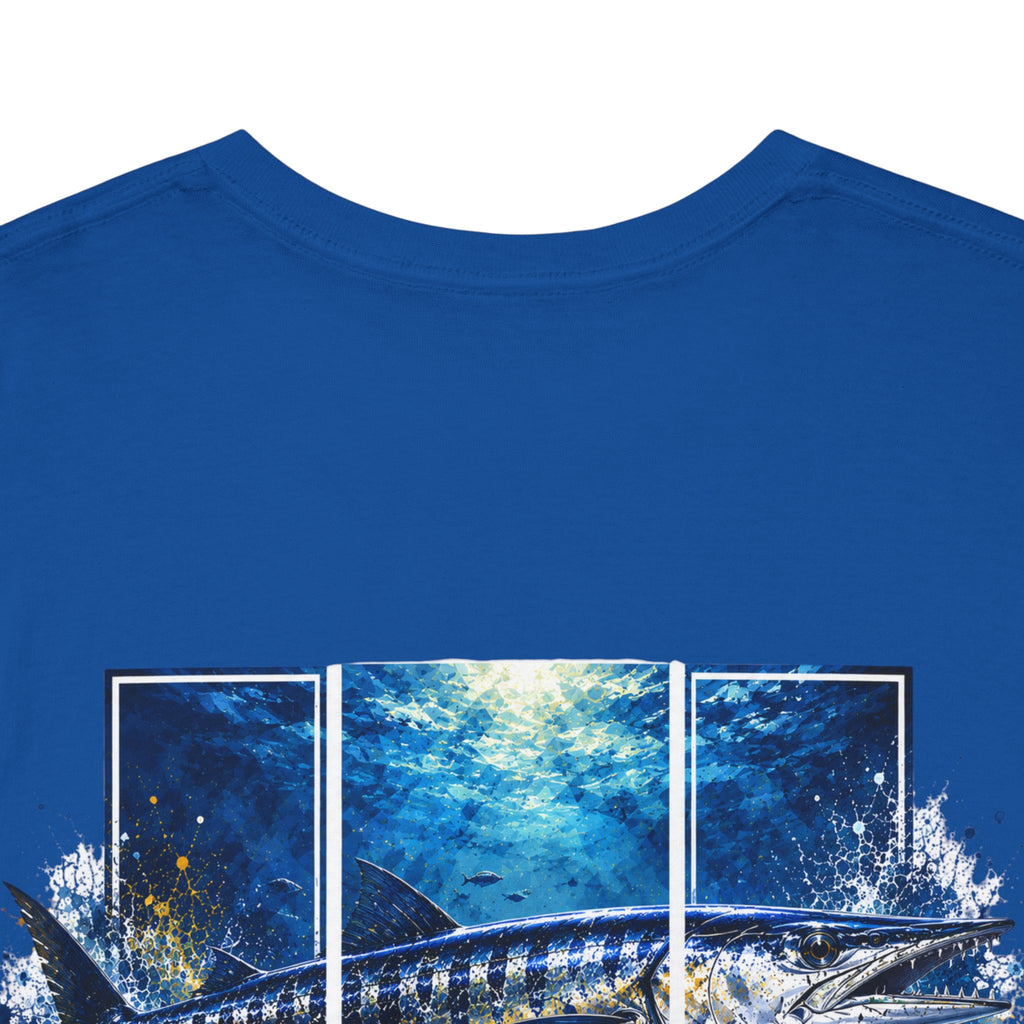 Barracuda Hooked Horizon Co Tee—Ocean Graphic Tee — "Beloved" Ray Design