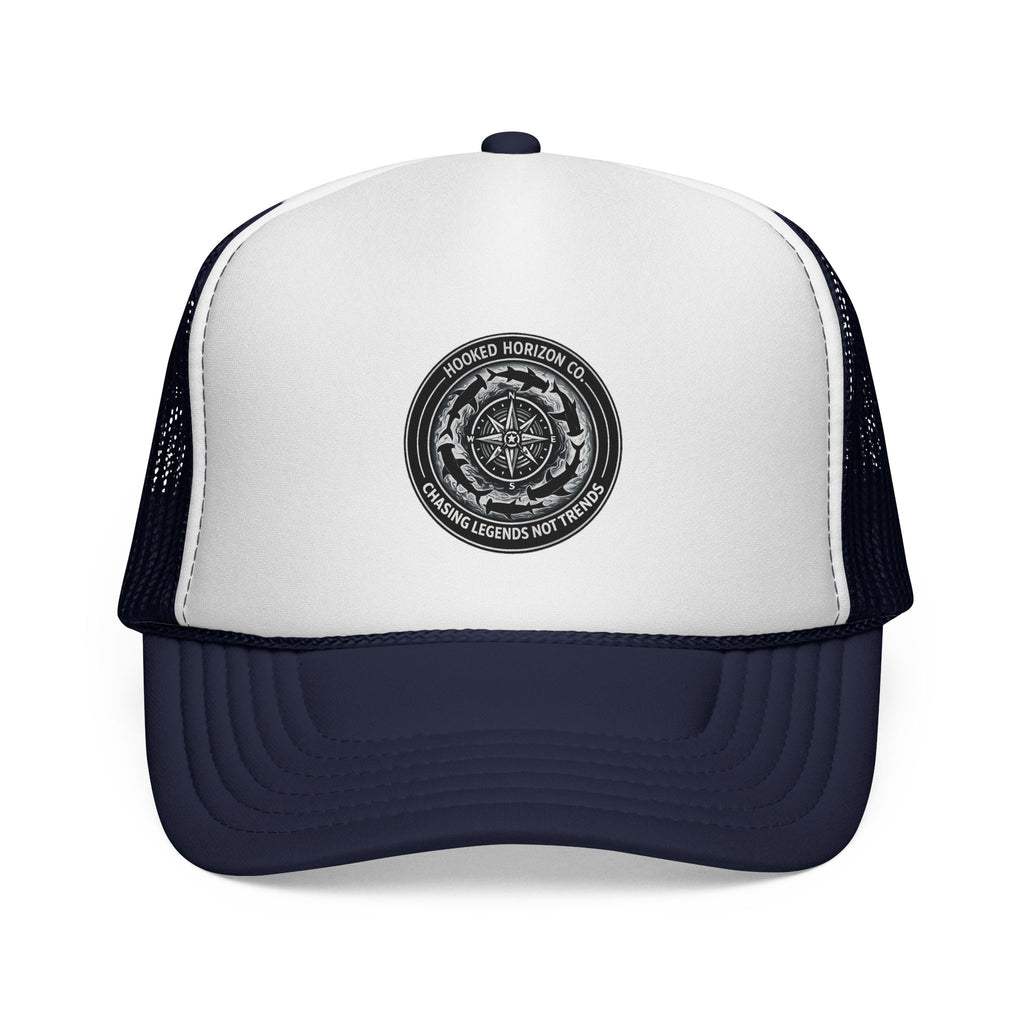 Chasing Legends Not Trends Trucker Cap — Fishing & Beach Hat