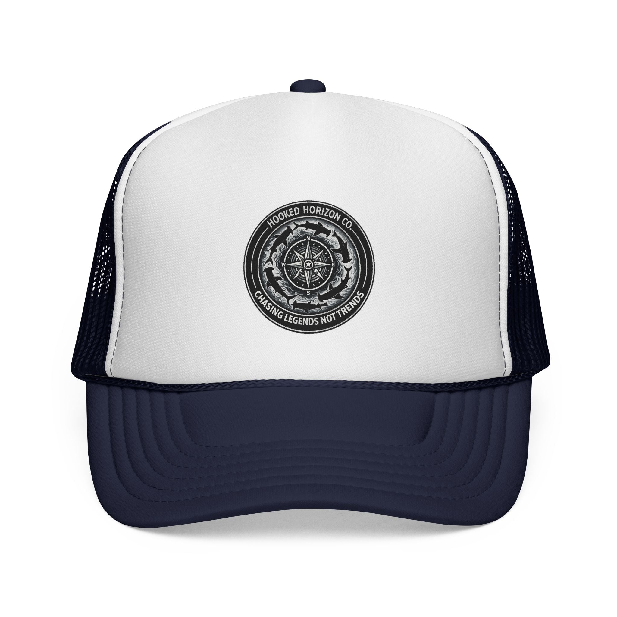 Chasing Legends Not Trends Trucker Cap — Fishing & Beach Hat