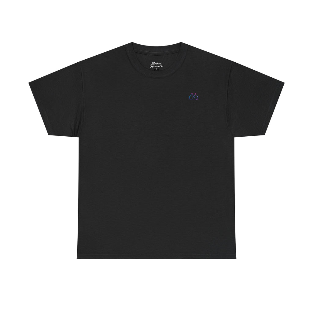 Octopus Hooked Horizon Co Tee—Ocean Graphic Tee — "Beloved" Ray Design