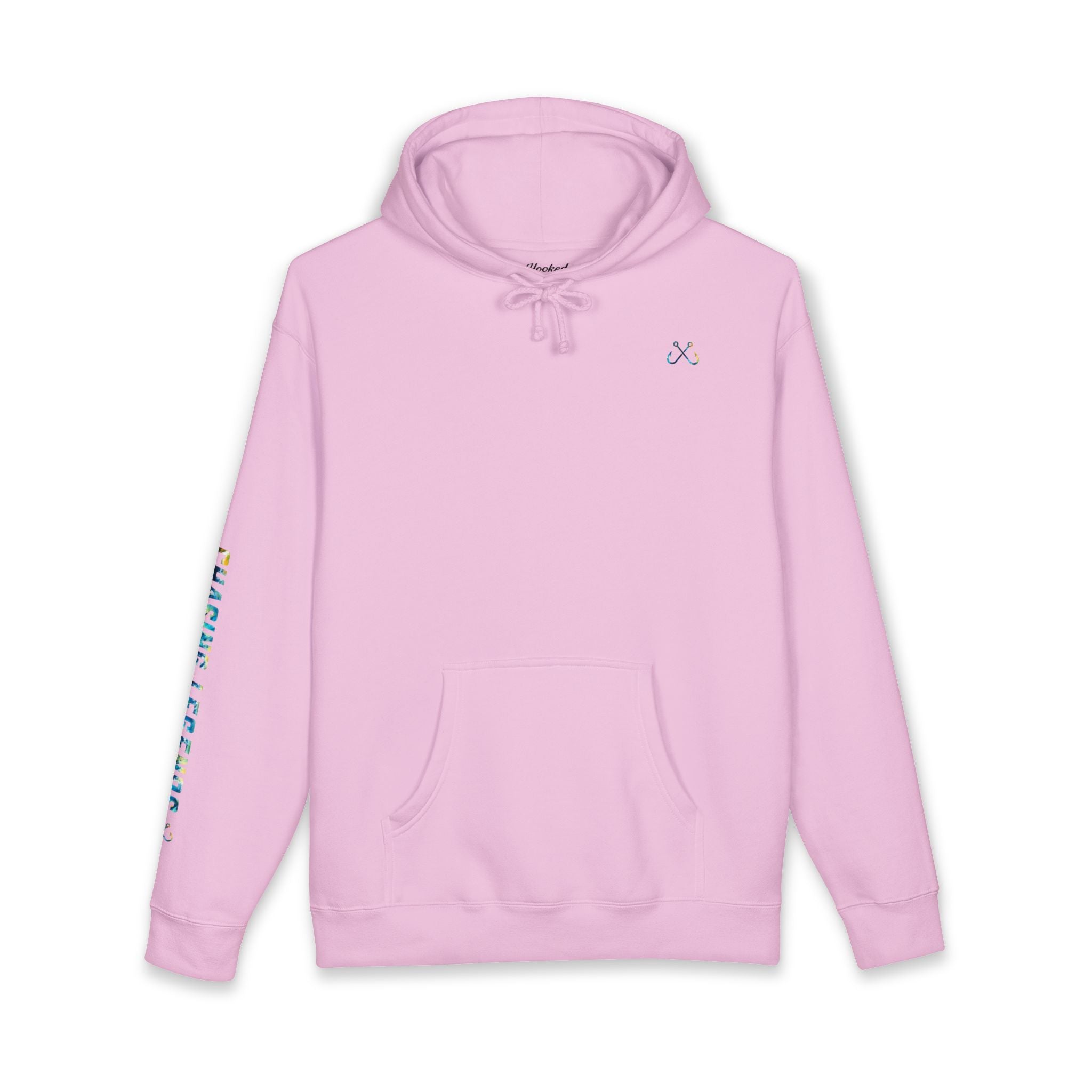 Bull Shark Hoodie Hooked Horizon Co. — Fishing Back Graphic Hoodie, Multiple Color Variations