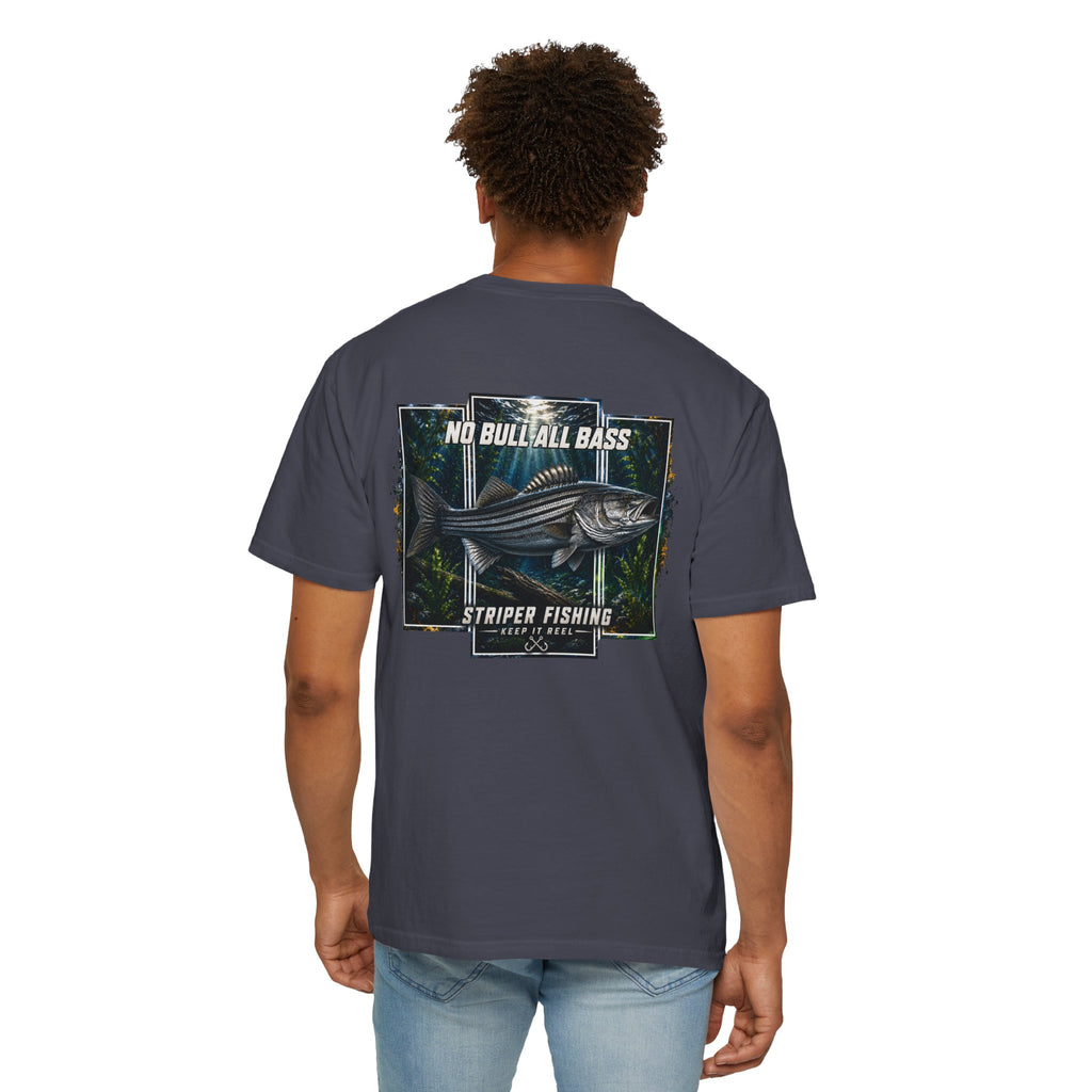 Saltwater Sea Striper Fishing Tee — Hooked Horizon Co.  Angler Gifts Ocean Lover Gifts