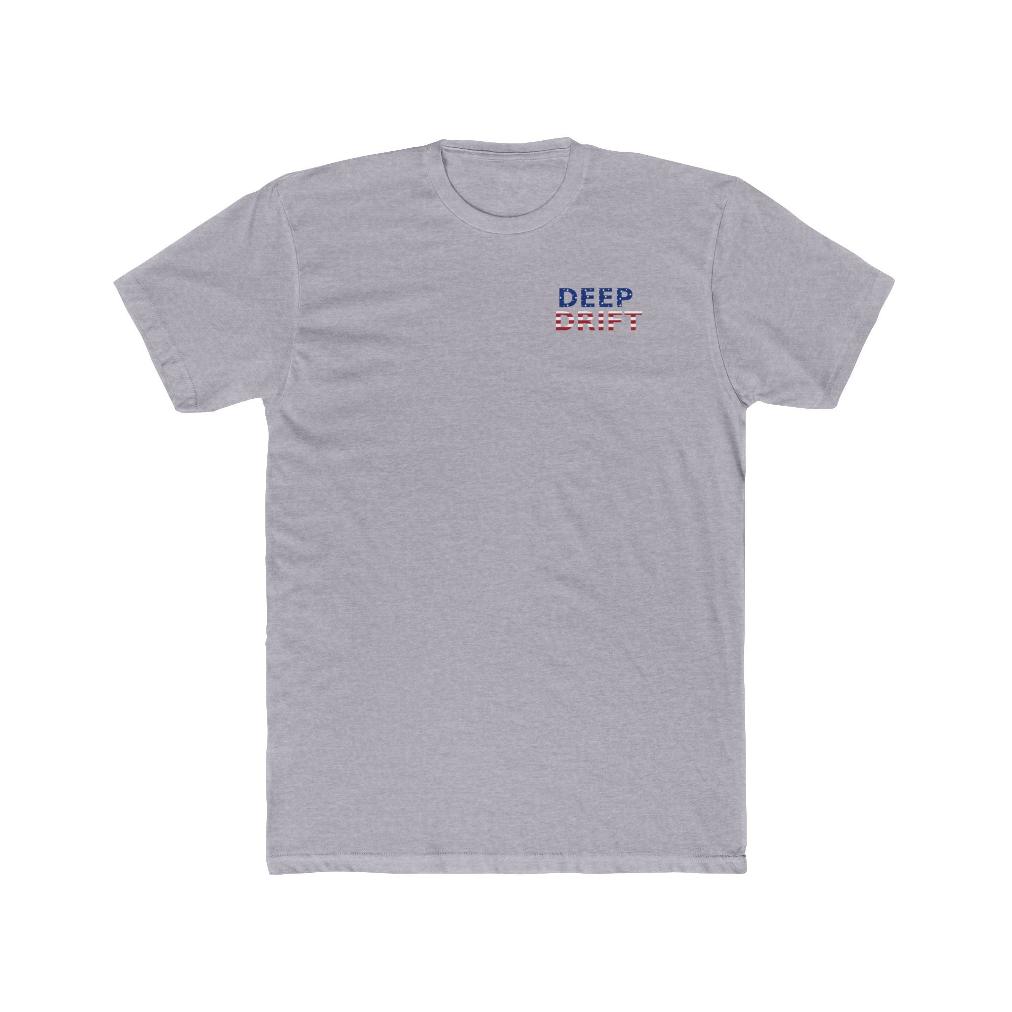 USA Deep Drift Marlin Tee — Patriotic Hooked Horizon Co. Fishing T-Shirt