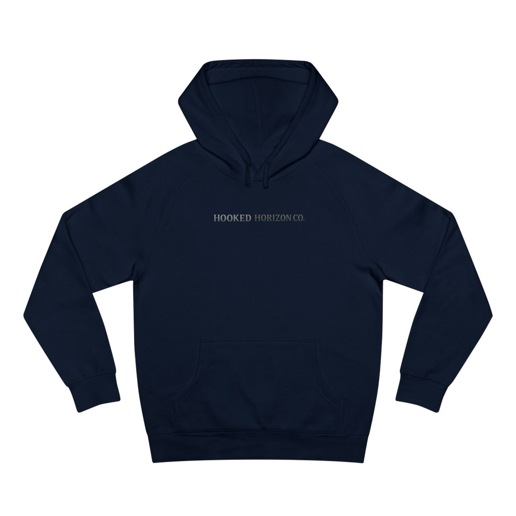 Shark Hoodie— "Deep Drift On The Water" Hooked Horizon Co. Unisex Supply Hoodie
