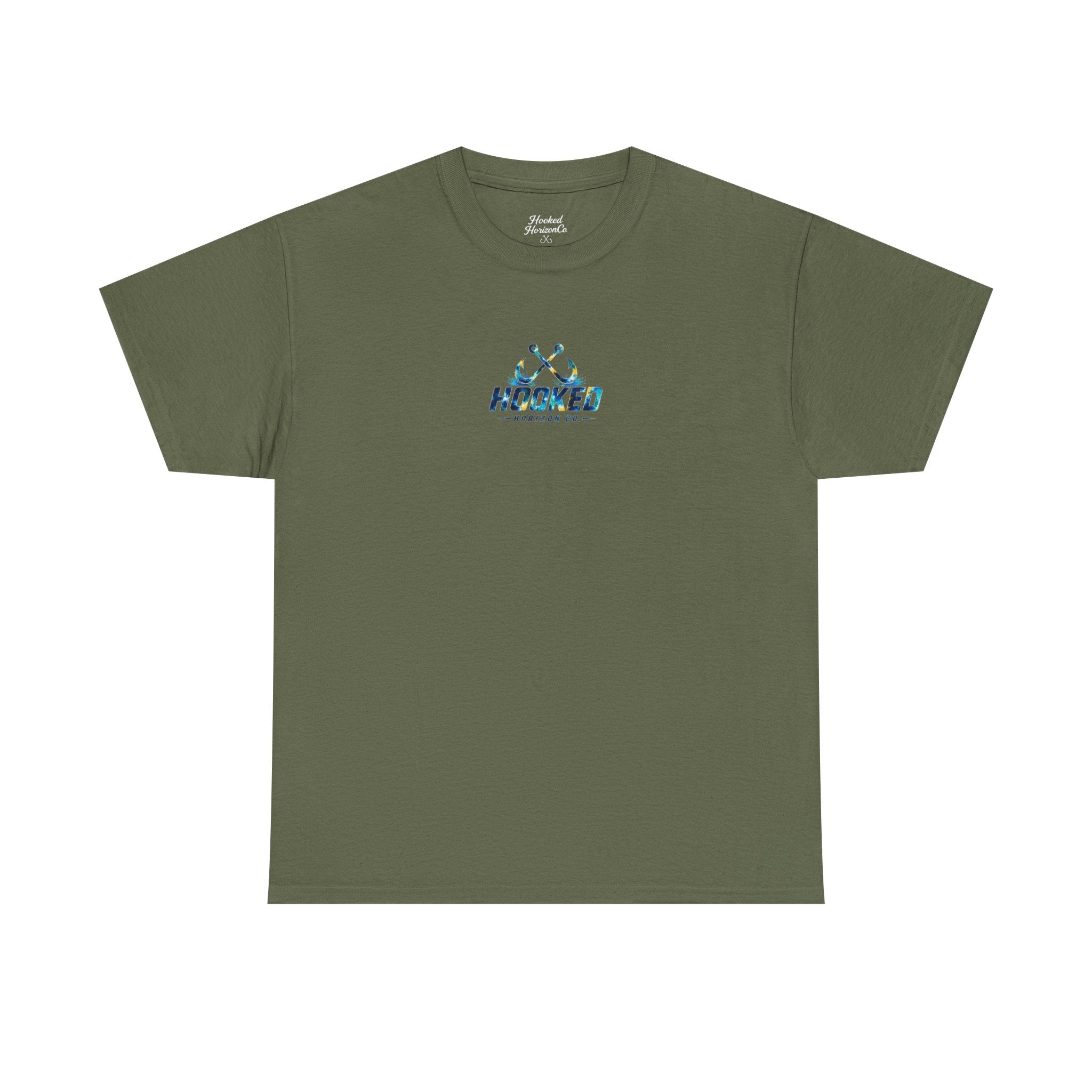 Barracuda Hooked Horizon Co Tee—Ocean Graphic Tee — "Beloved" Ray Design