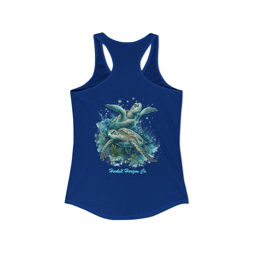 Sea Turtle Deep Drift– Hooked Horizon Co. Gifts for Ocean Lovers, Nautical Fashion, Everyday Comfort, Perfect Gift for Her