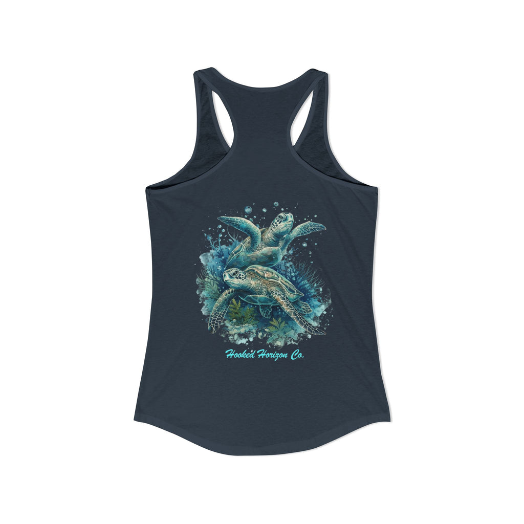 Sea Turtle Deep Drift– Hooked Horizon Co. Gifts for Ocean Lovers, Nautical Fashion, Everyday Comfort, Perfect Gift for Her