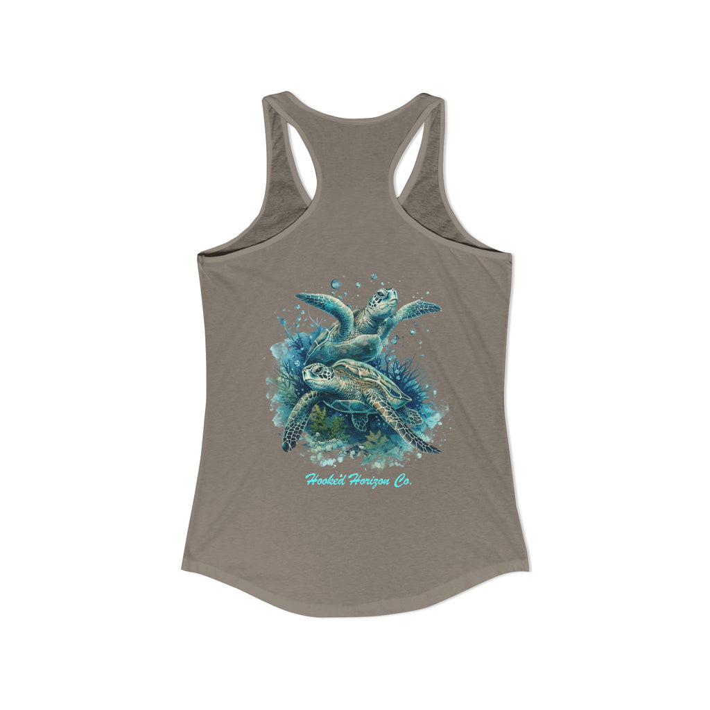 Sea Turtle Deep Drift– Hooked Horizon Co. Gifts for Ocean Lovers, Nautical Fashion, Everyday Comfort, Perfect Gift for Her