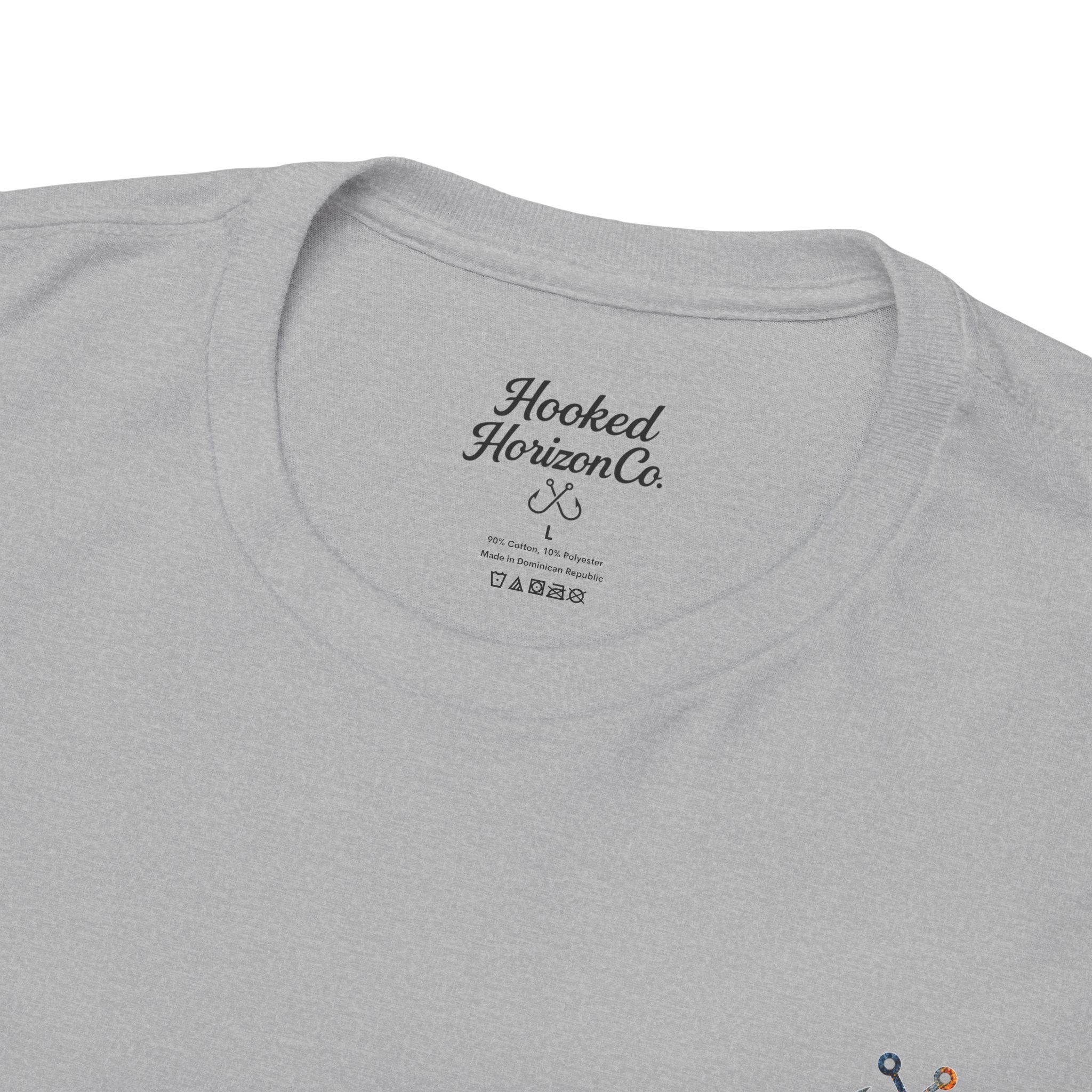 Hammer Head Hooked Horizon Co Tee—Ocean Graphic Tee — "Beloved" Ray Design