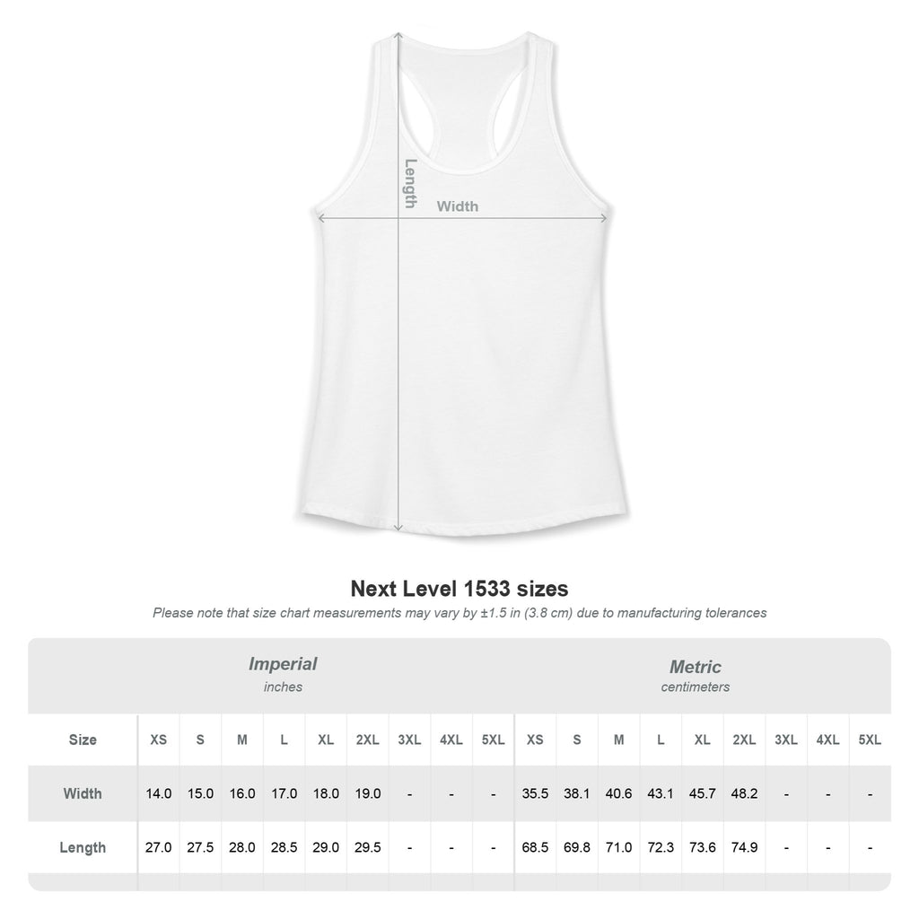 Hooked Horizon Co. Commerical Logo — Soft Women's Ideal Racerback Tank