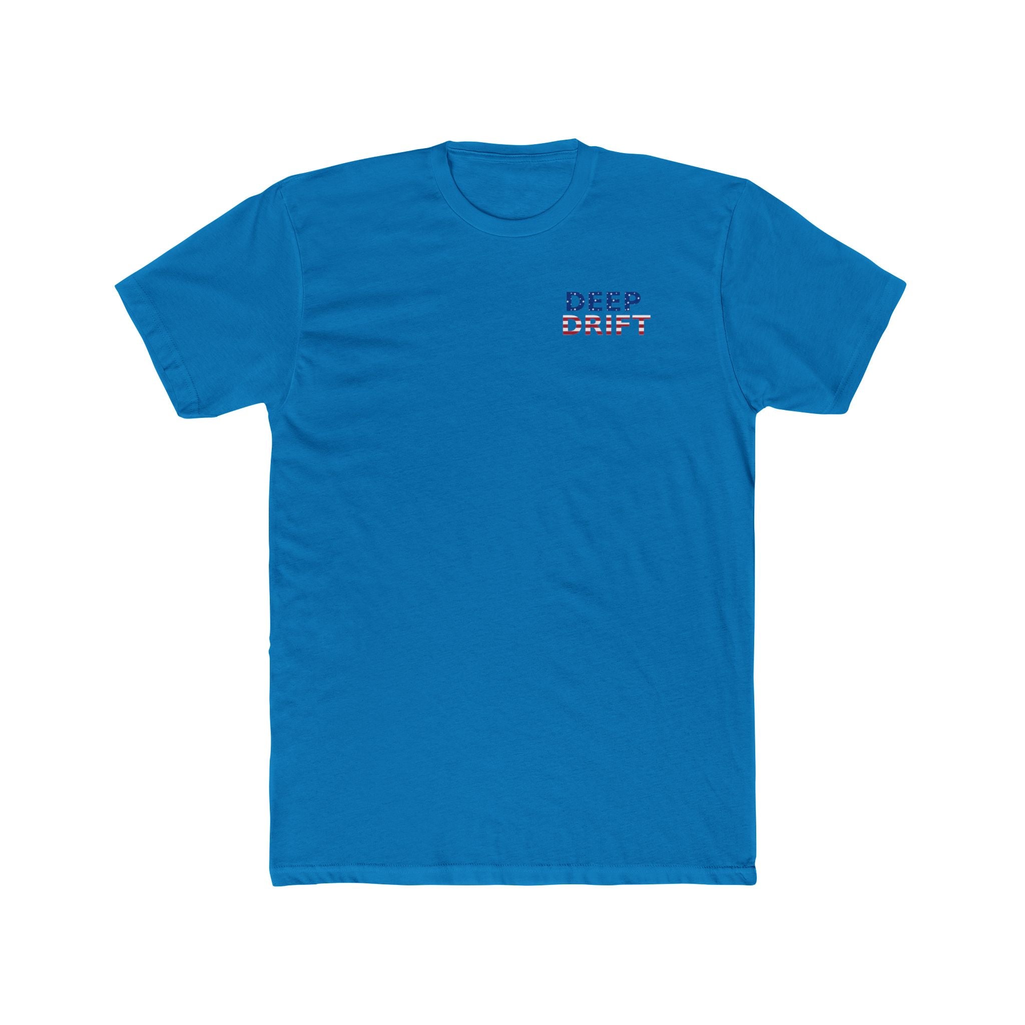 USA Deep Drift Marlin Tee — Patriotic Hooked Horizon Co. Fishing T-Shirt