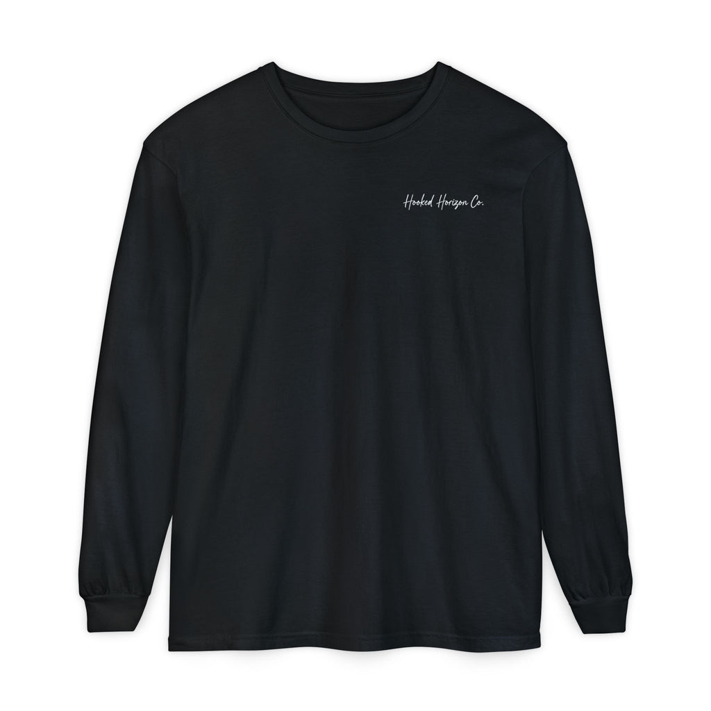 Chasing Legends Tarpon, Mahi Mahi, TunaSaltwater Fish Long Sleeve Tee — Hooked Horizon Co. Graphic Shirt