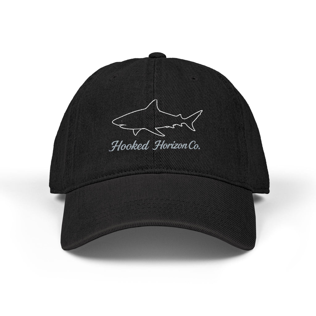 Shark Hooked Horizon Co. Denim Hat (Embroidery)