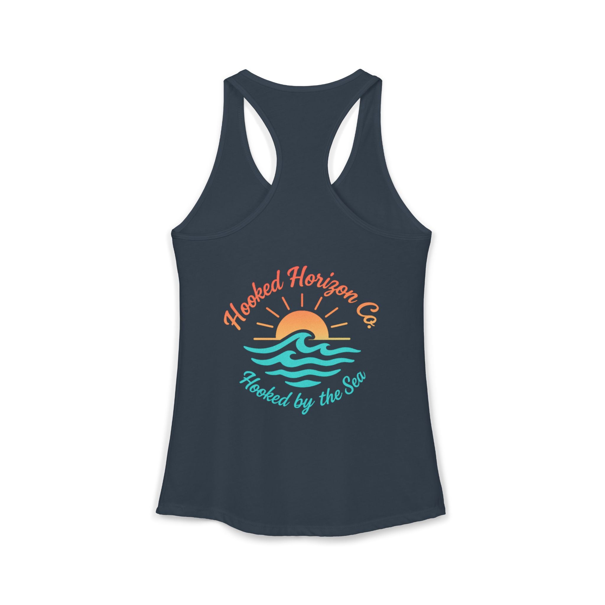 Wave & Sun Deep Drift– "Hooked By The Sea" Hooked Horizon Co. Unisex Zip Hoodie for Ocean Lovers, Nautical Fashion, Cool Weather Gear, Everyday Comfort, Perfect Gift