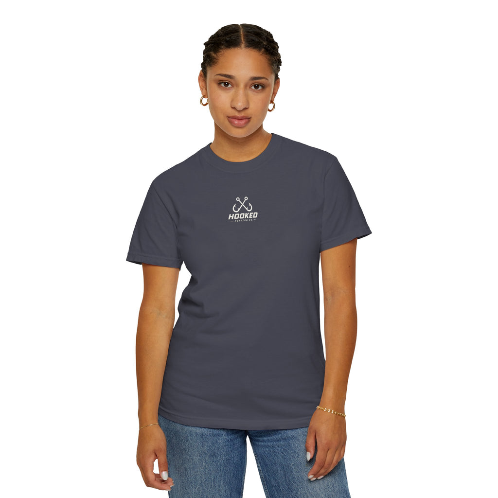 Saltwater Sea Striper Fishing Tee — Hooked Horizon Co.  Angler Gifts Ocean Lover Gifts
