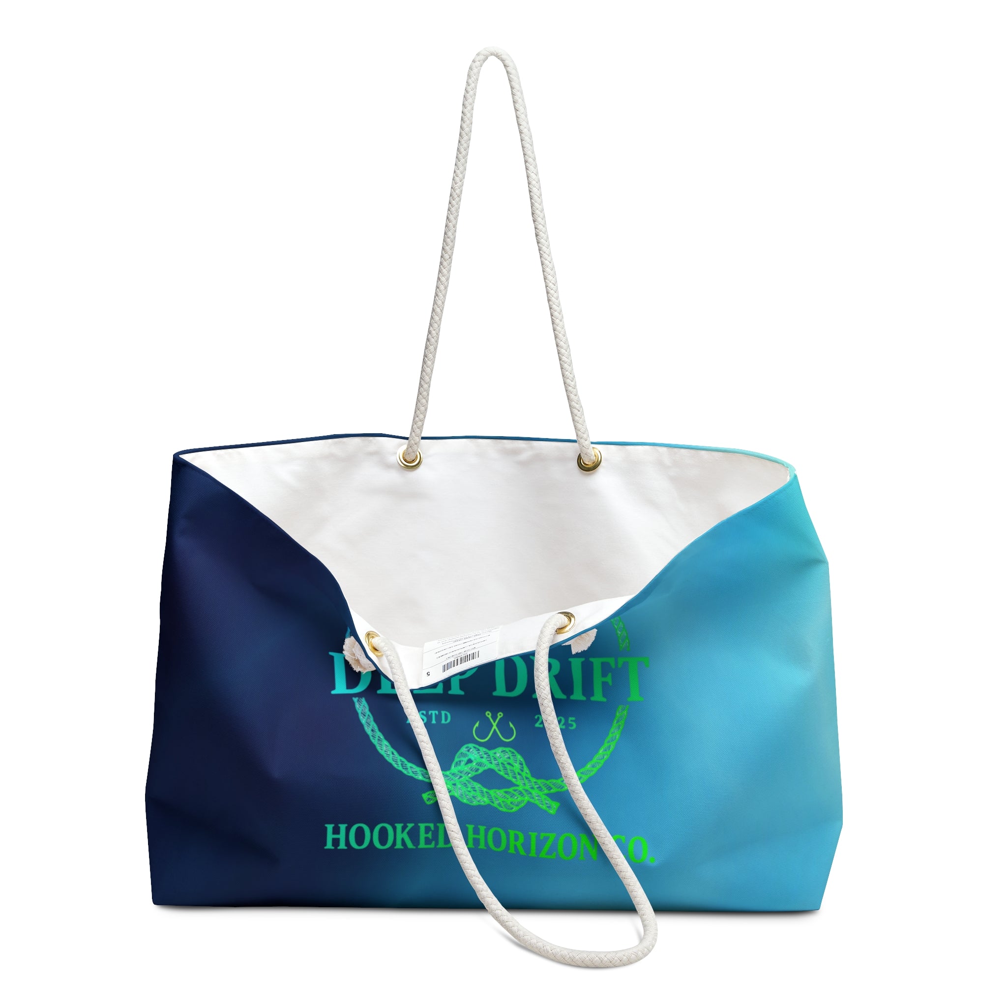 Deep Drift Weekender Bag | Perfect for Travel, Beach Days, Outdoor Adventures, Gifts for Him and Her, Stylish Tote