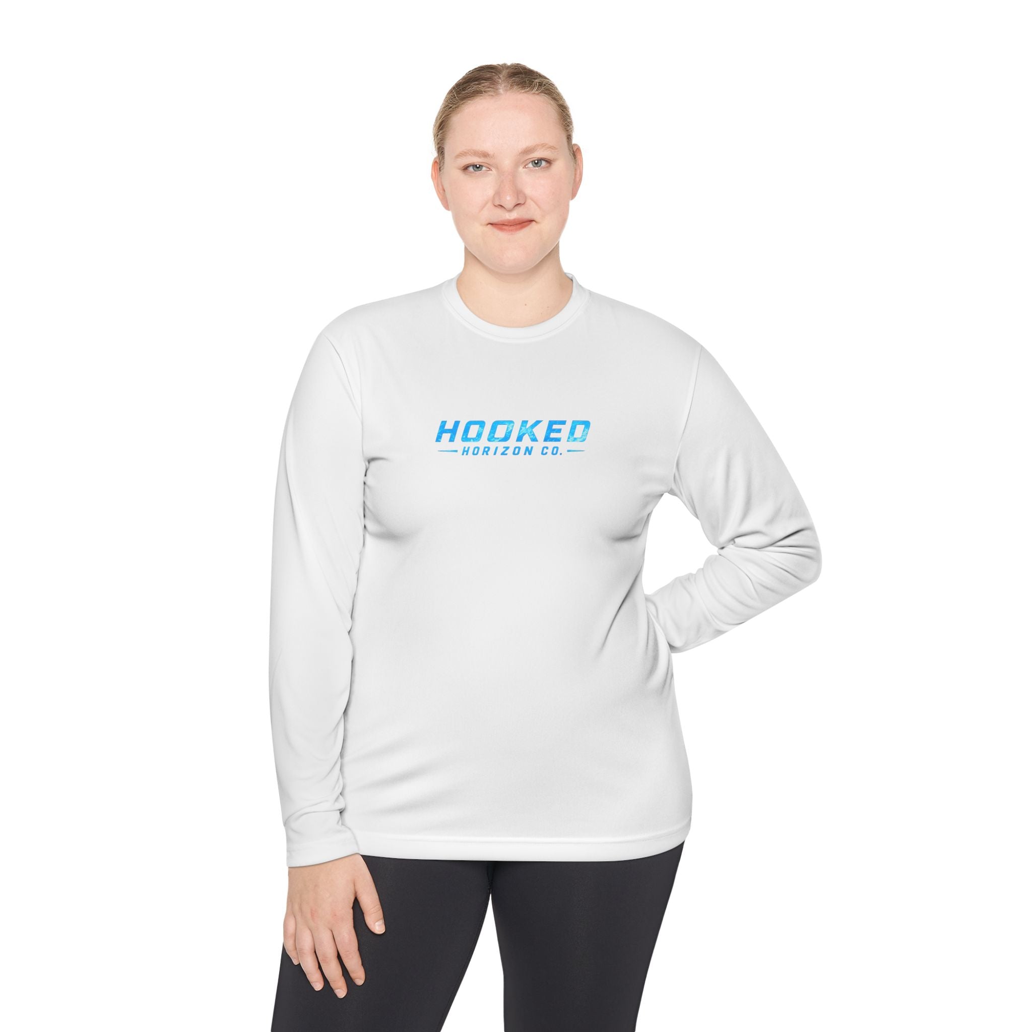 Moisture Wicking Classic Logo Tee—Horizon Co. Anchors Long Sleeve Tee — Lightweight Fishing Shirt