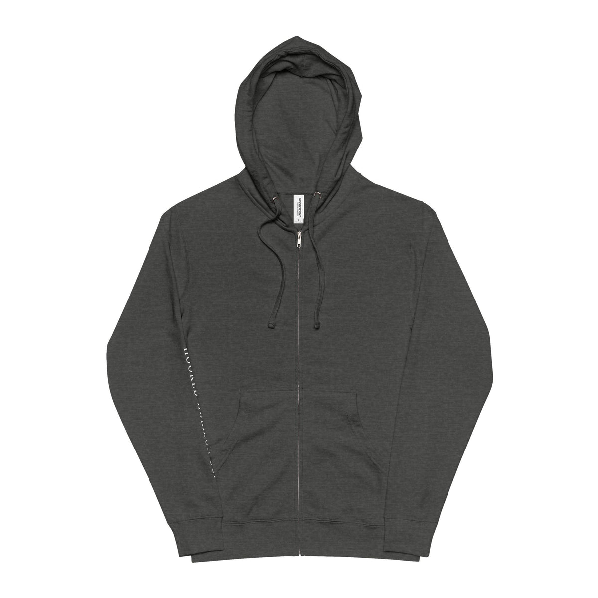 Fishing Boat Hooked Horizon Co. Zip Hoodie — 'Wander Often' Minimal Chest Logo